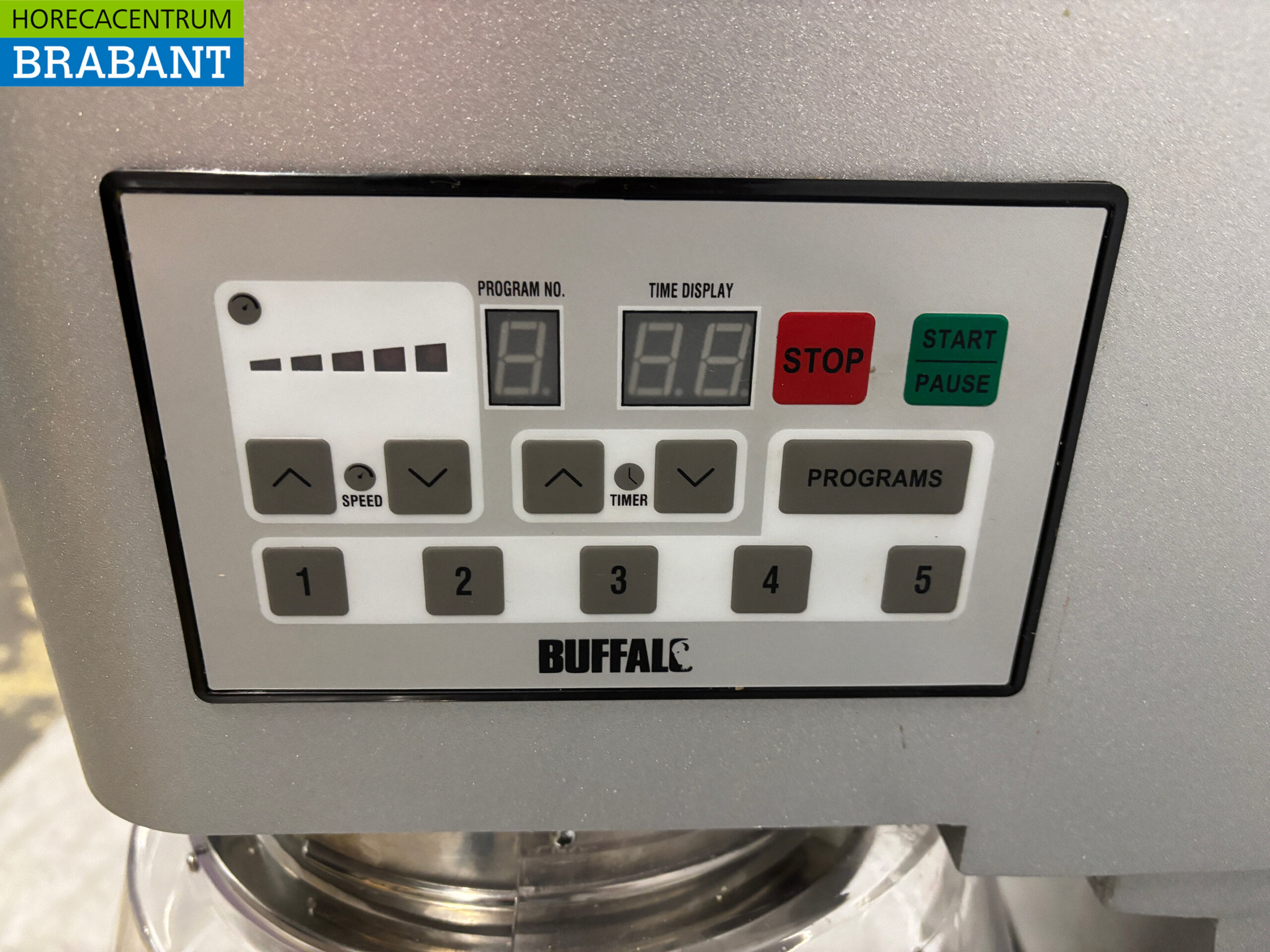 Buffalo Planet Mixer Mixer Edelstahlwanne 30 Liter 230V Horeca – Bild 4
