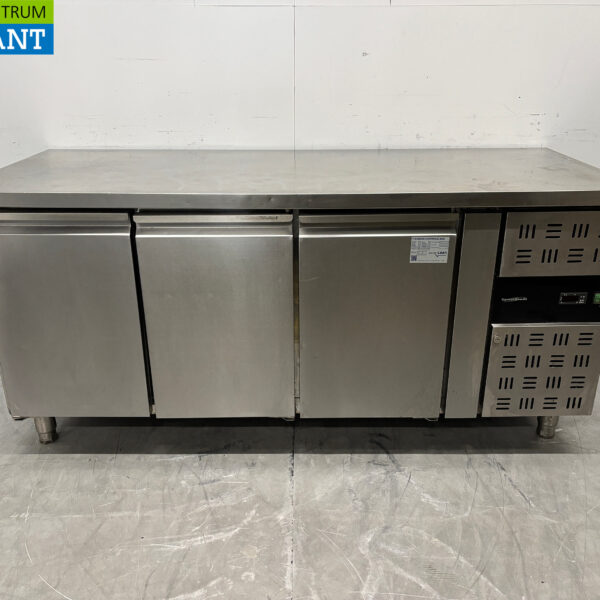 Edelstahl Combisteel Kühlschrank 3 Türen 179,5 cm 230V Horeca