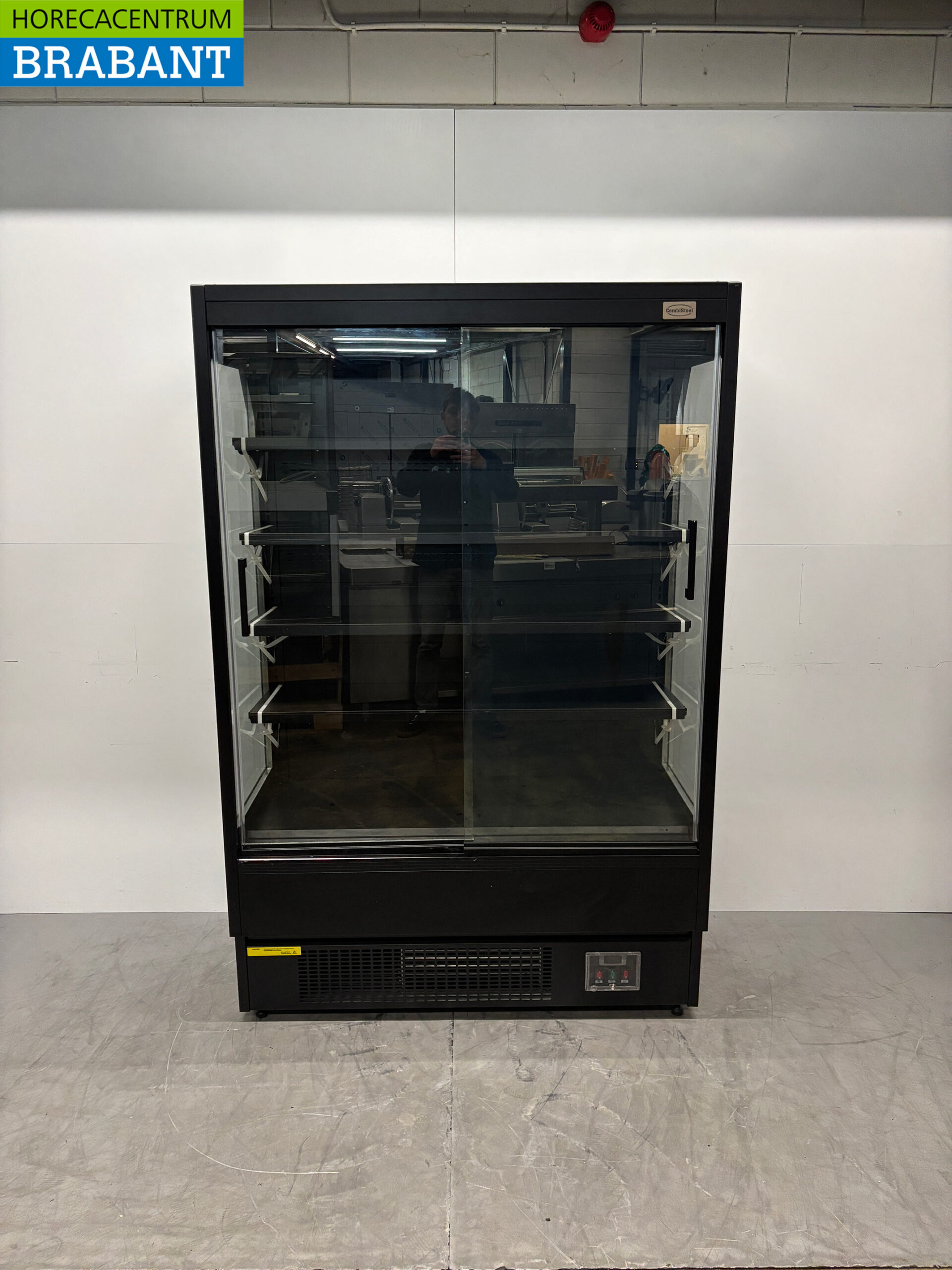 Combisteel Wandkühlschrank 2 Schiebetüren 132 cm 230V Horeca