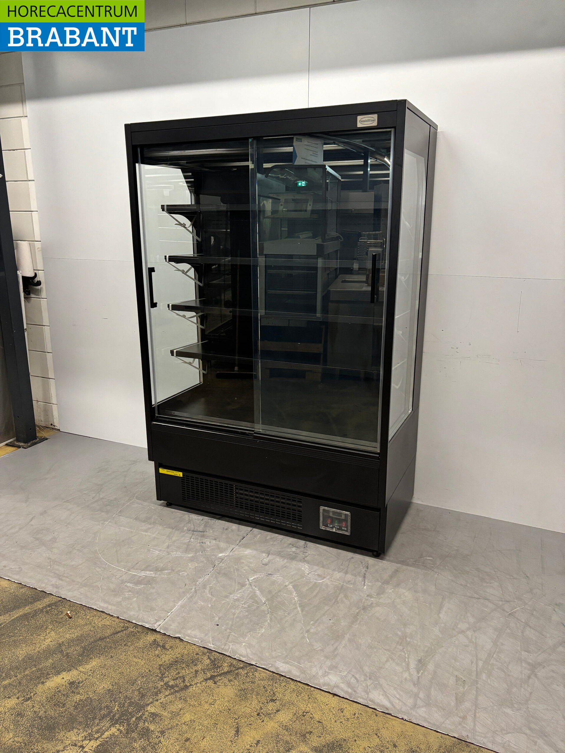 Combisteel Wandkühlschrank 2 Schiebetüren 132 cm 230V Horeca – Bild 2
