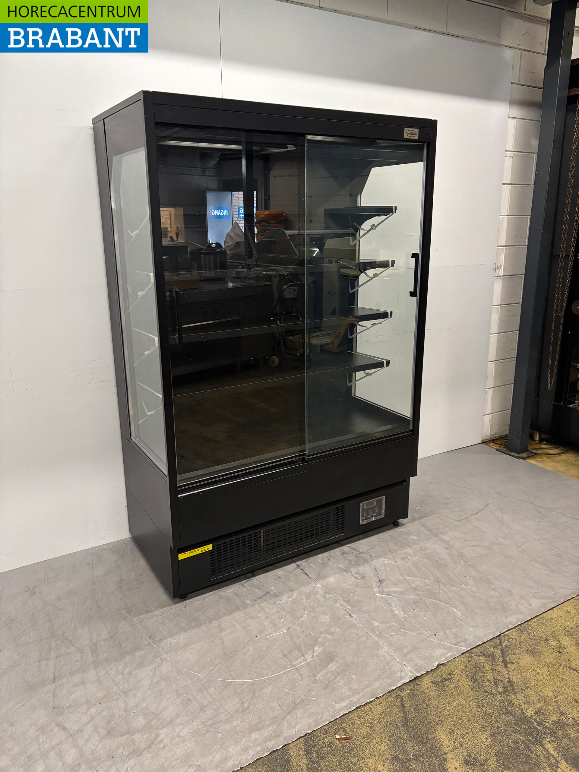 Combisteel Wandkühlschrank 2 Schiebetüren 132 cm 230V Horeca – Bild 3