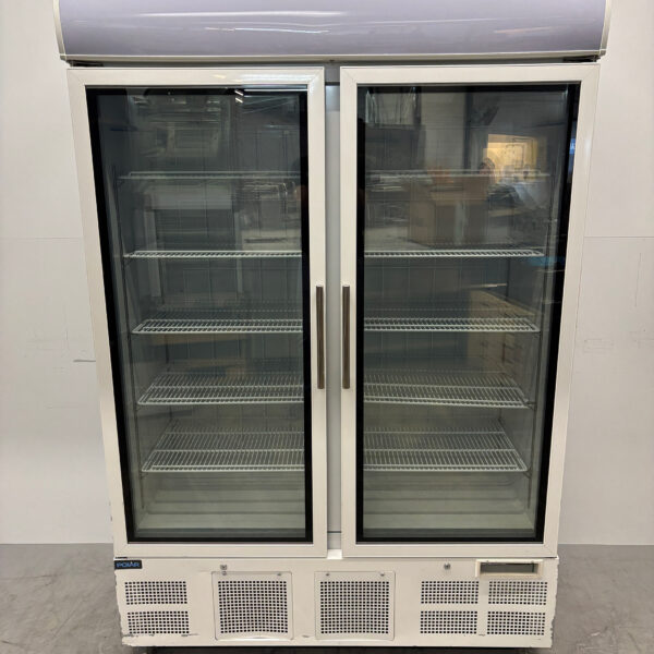 Polar Glastür-Gefrierschrank Gefrierschrank mit Glastüren 920 Liter 230V Horeca