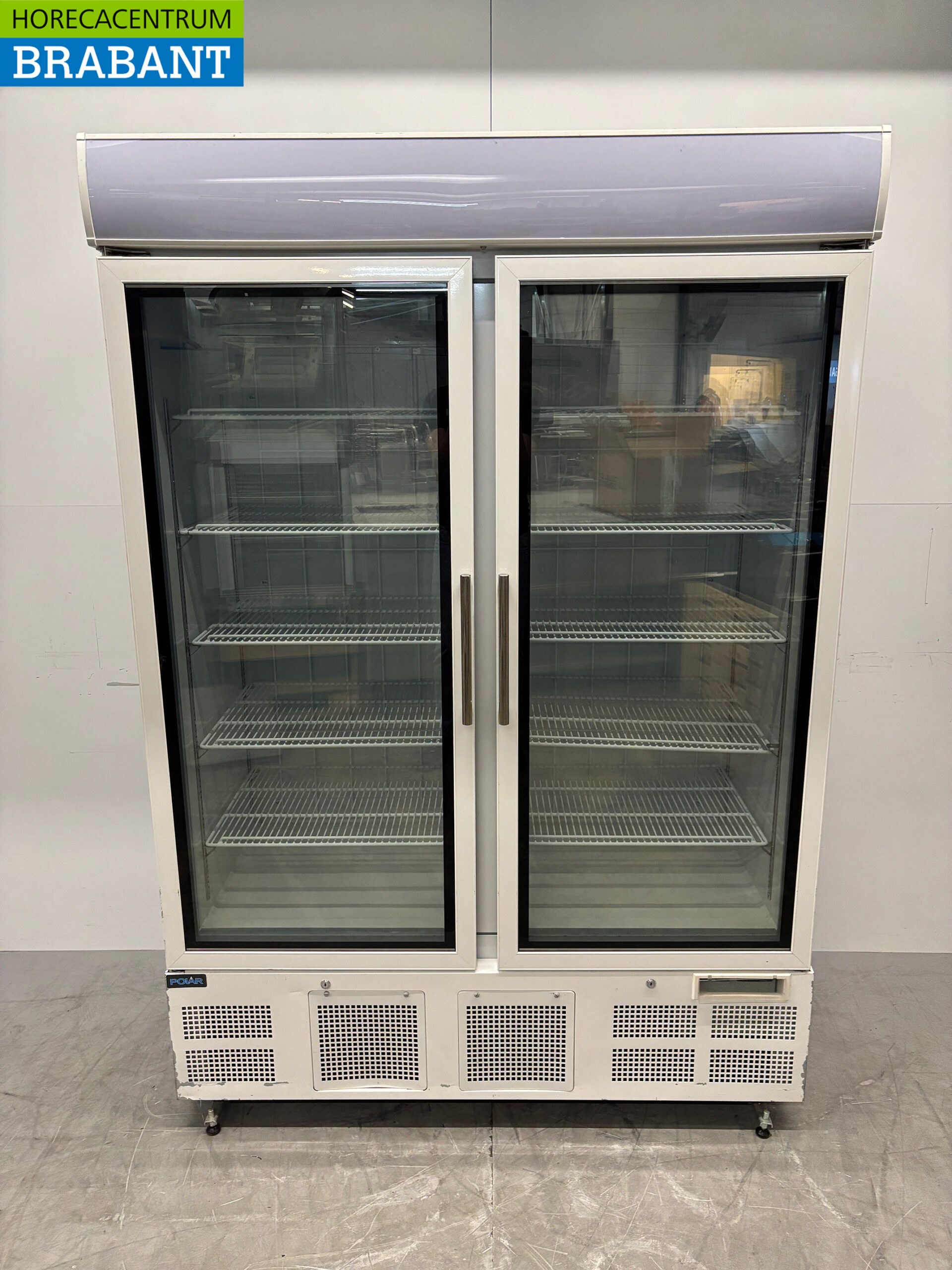 Polar Glastür-Gefrierschrank Gefrierschrank mit Glastüren 920 Liter 230V Horeca