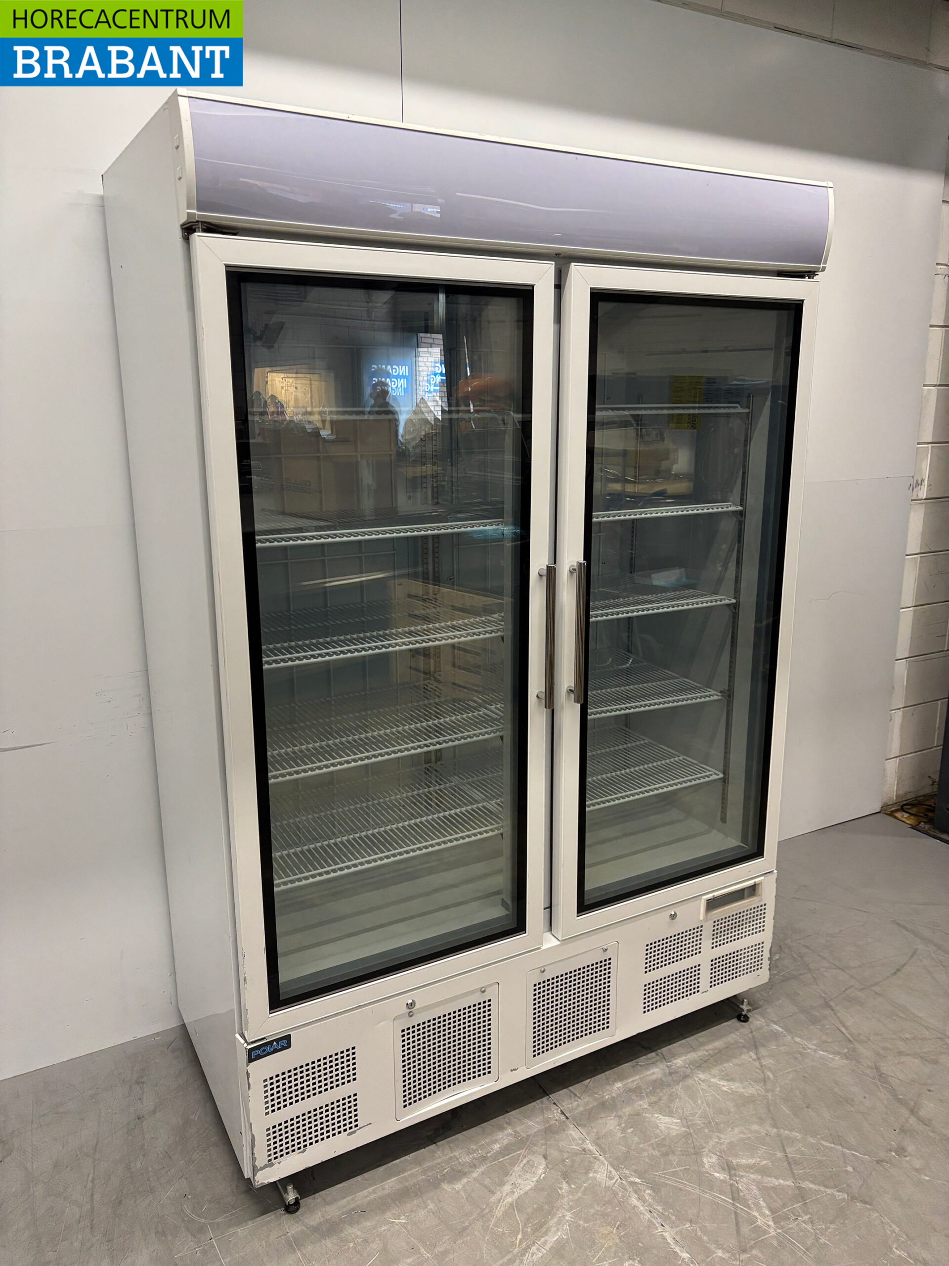 Polar Glastür-Gefrierschrank Gefrierschrank mit Glastüren 920 Liter 230V Horeca – Bild 3