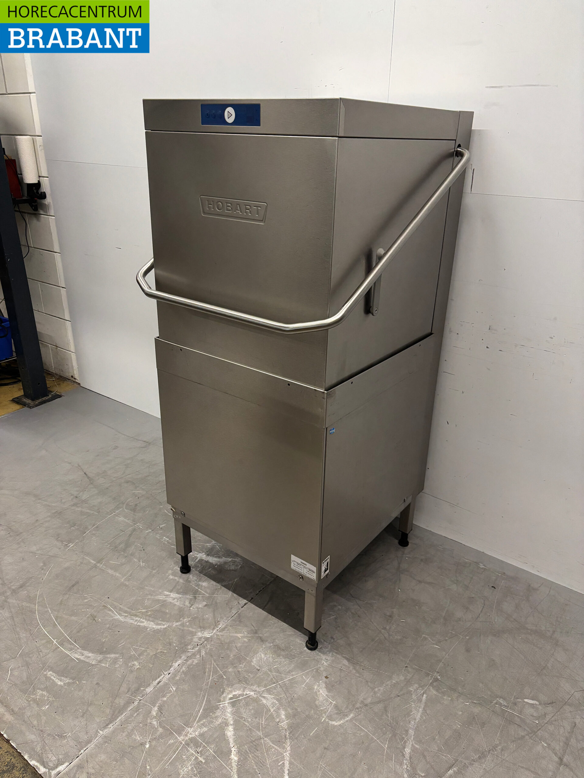 Edelstahl Hobart AMX-10 Durchlaufgeschirrspüler mit Ablaufpumpe 400V Horeca – Bild 2