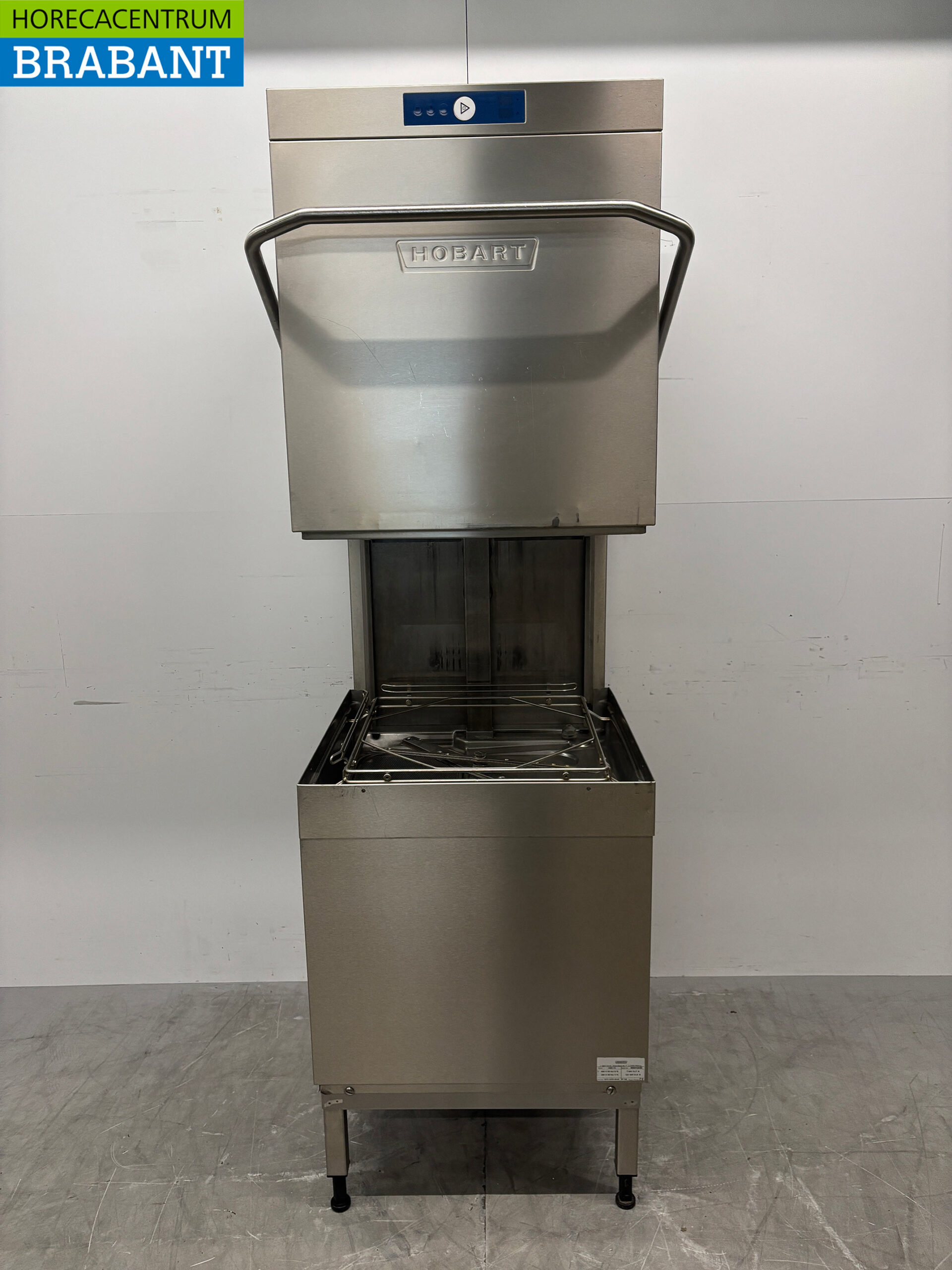 Edelstahl Hobart AMX-10 Durchlaufgeschirrspüler mit Ablaufpumpe 400V Horeca – Bild 4