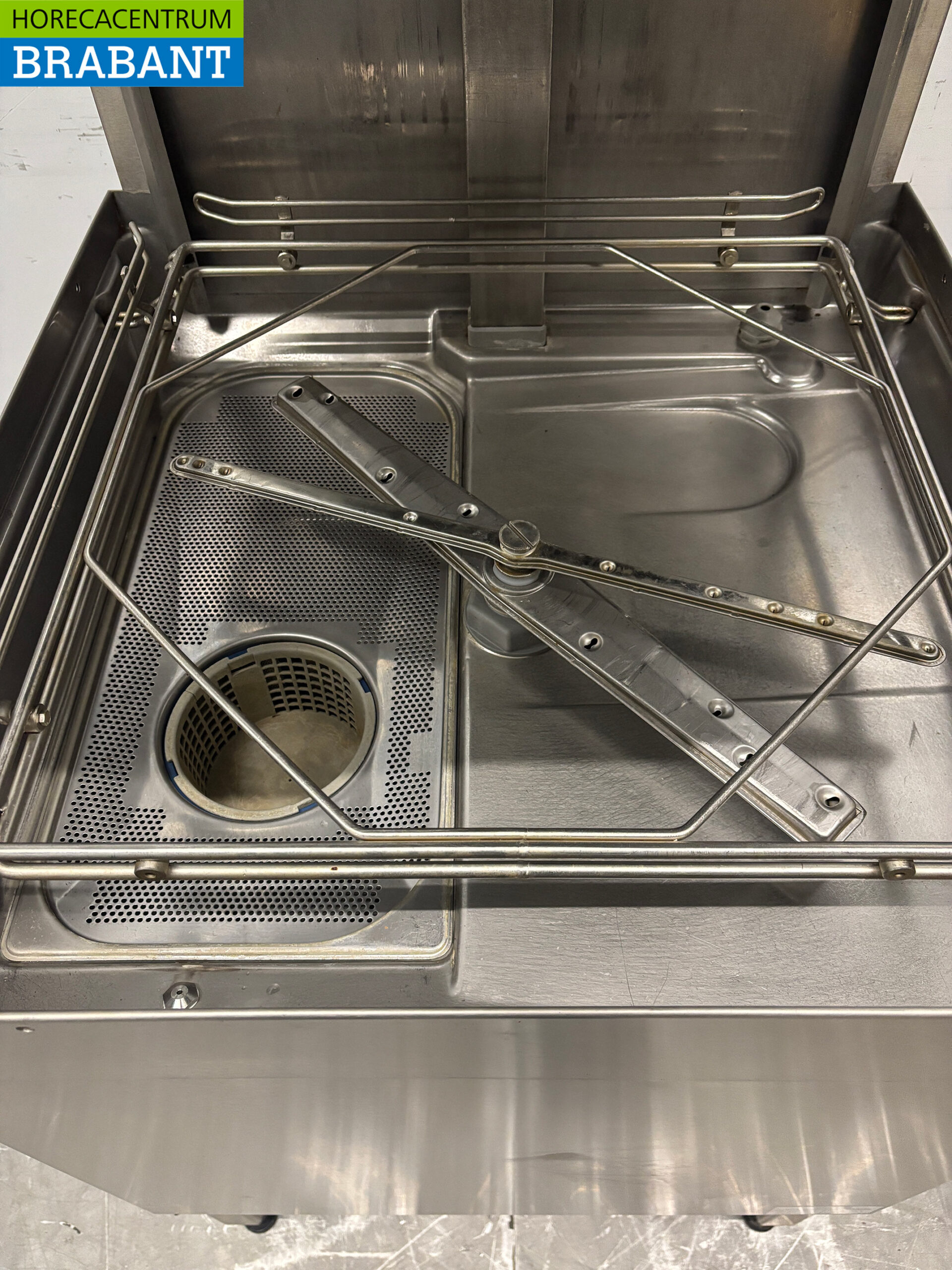 Edelstahl Hobart AMX-10 Durchlaufgeschirrspüler mit Ablaufpumpe 400V Horeca – Bild 5