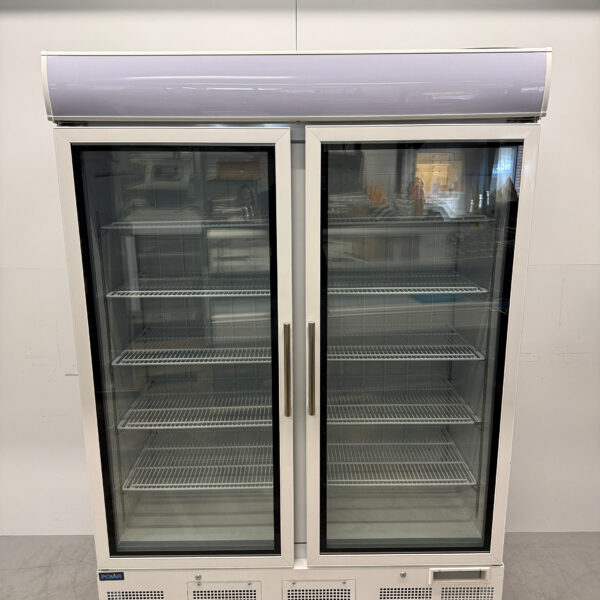 Polar Glastür-Gefrierschrank Gefrierschrank mit Glastüren 920 Liter 230V Horeca