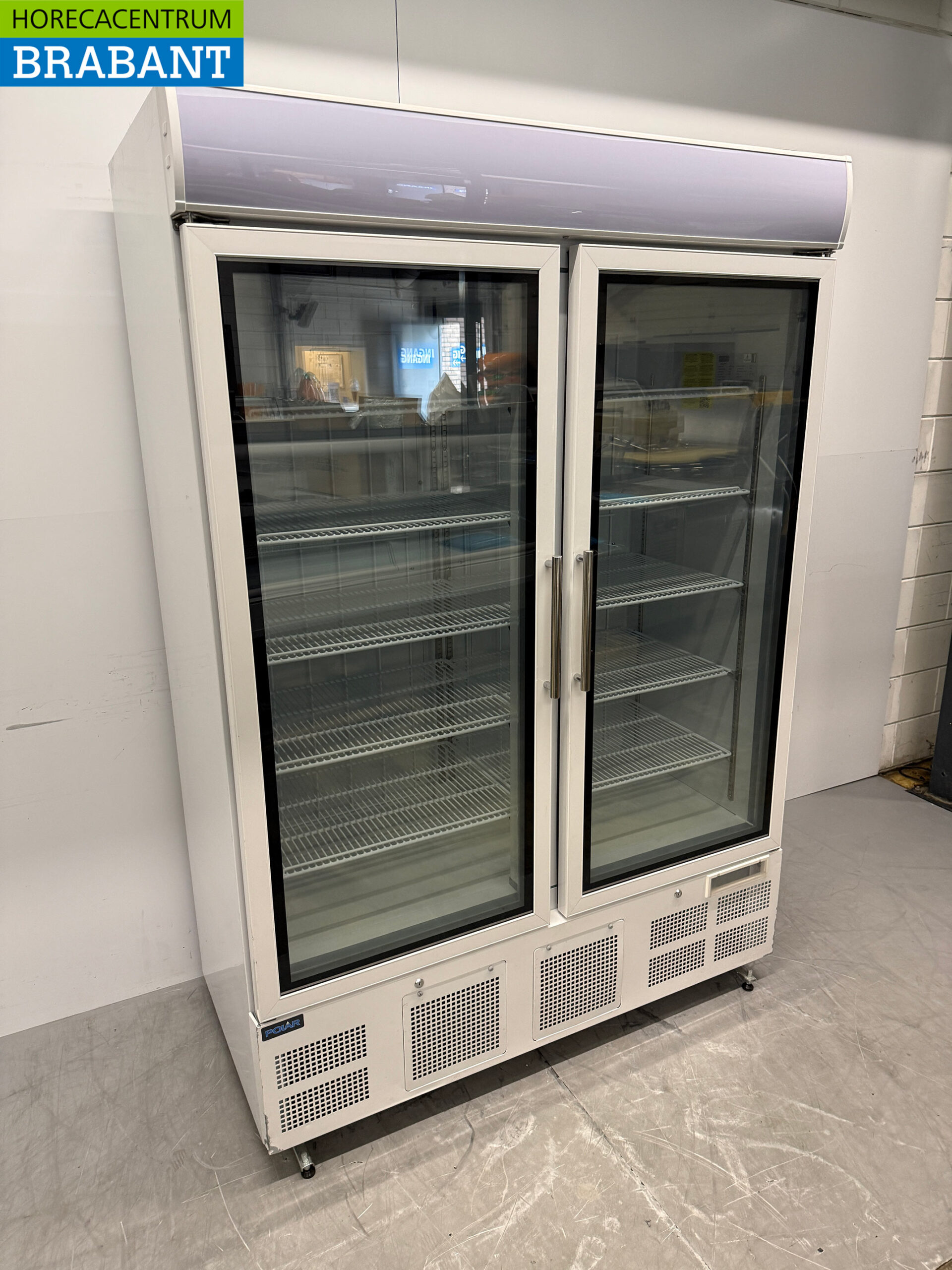 Polar Glastür-Gefrierschrank Gefrierschrank mit Glastüren 920 Liter 230V Horeca – Bild 3