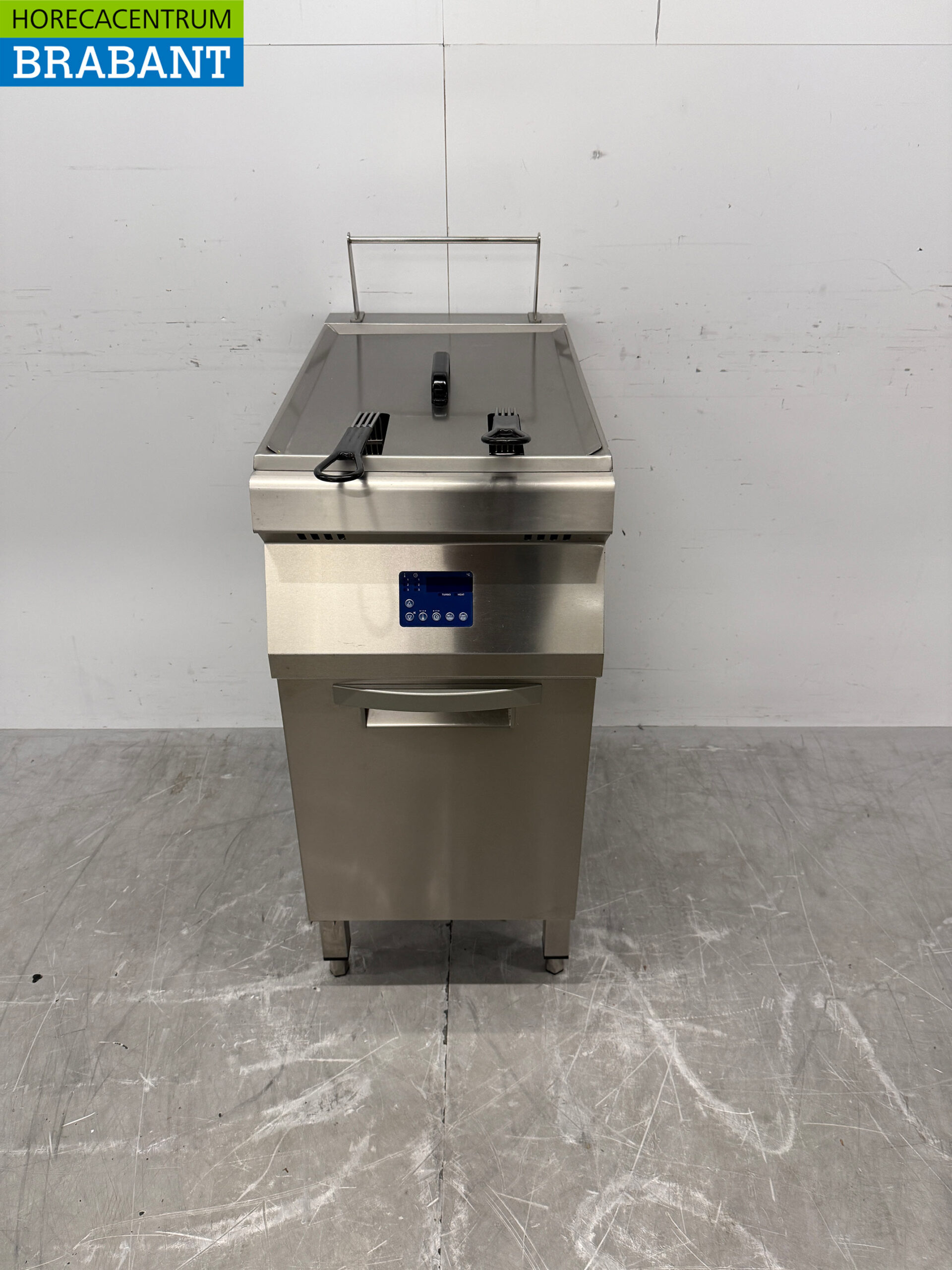 Ovri Fry Logic Fritteuse aus Edelstahl 22 Liter 400V Horeca
