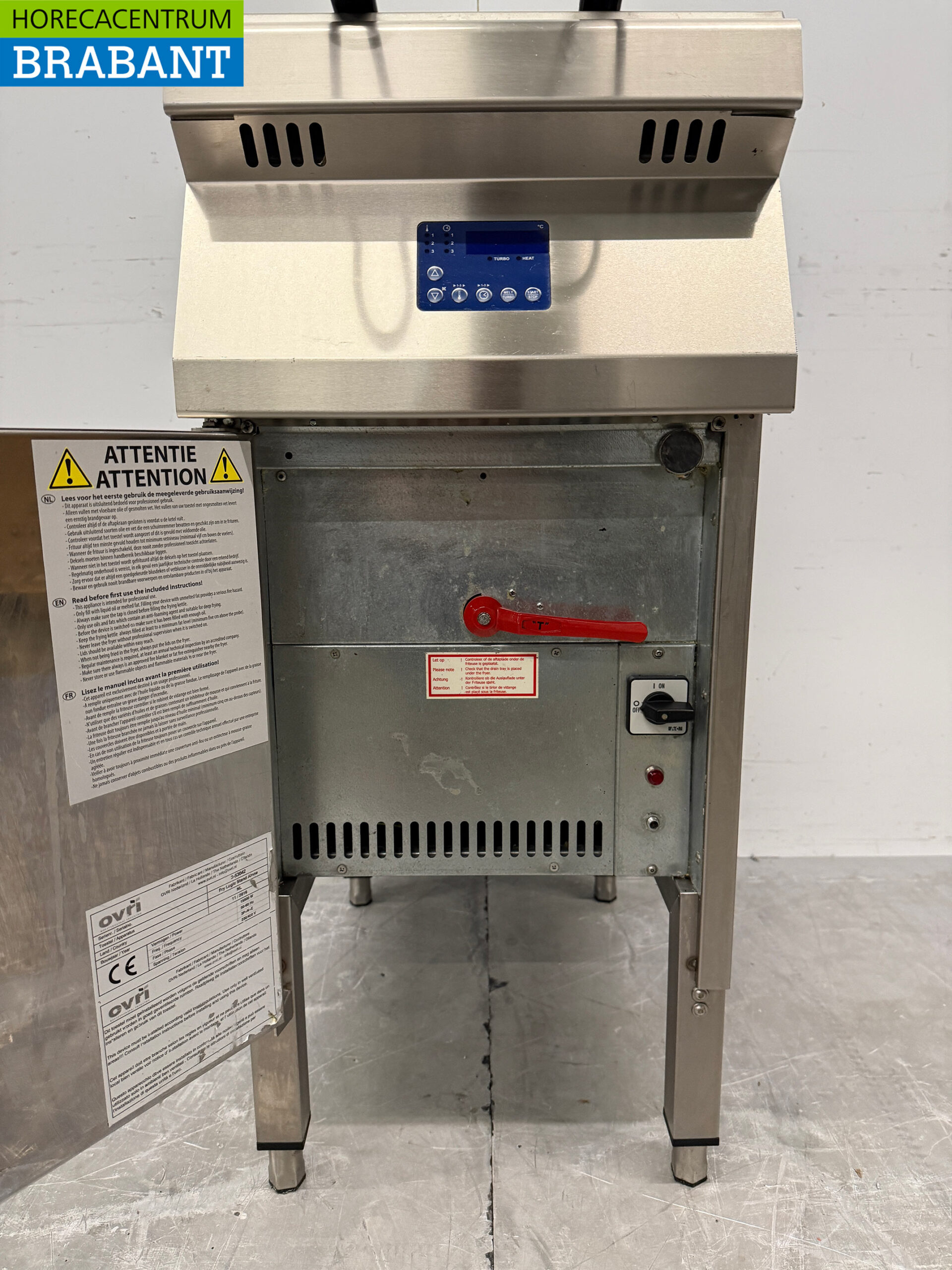 Ovri Fry Logic Fritteuse aus Edelstahl 22 Liter 400V Horeca – Bild 6