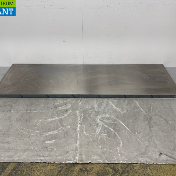 Arbeitsplatte aus Edelstahl 224,5 x 70 cm Horeca