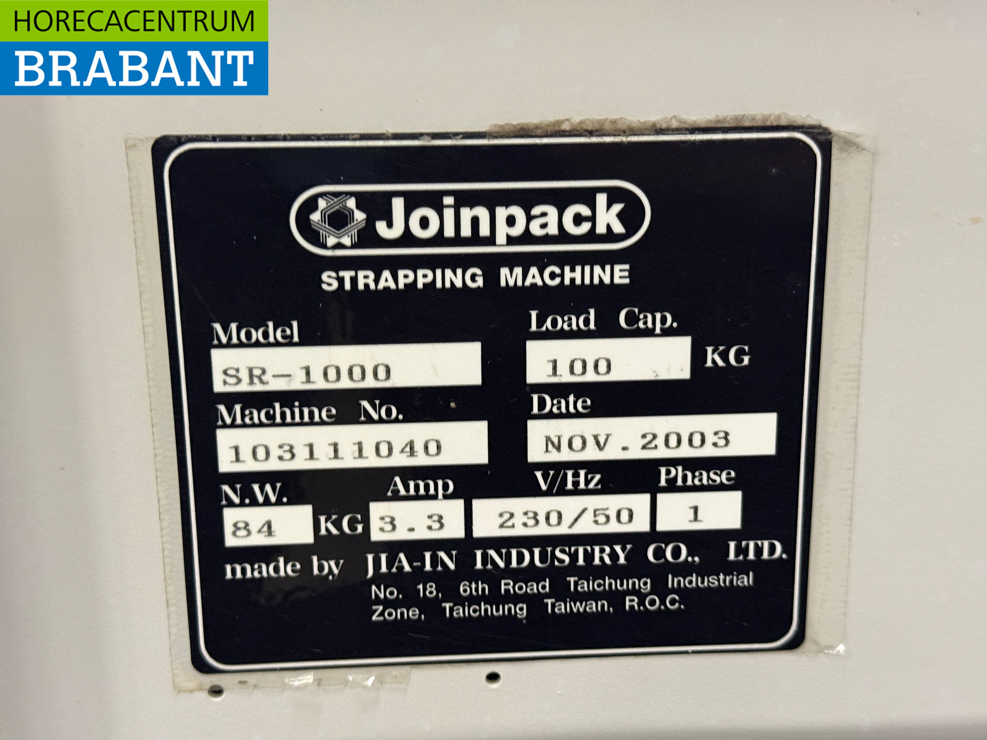 Joinpack Strapex Umreifungsmaschine 90 cm 230V – Bild 6