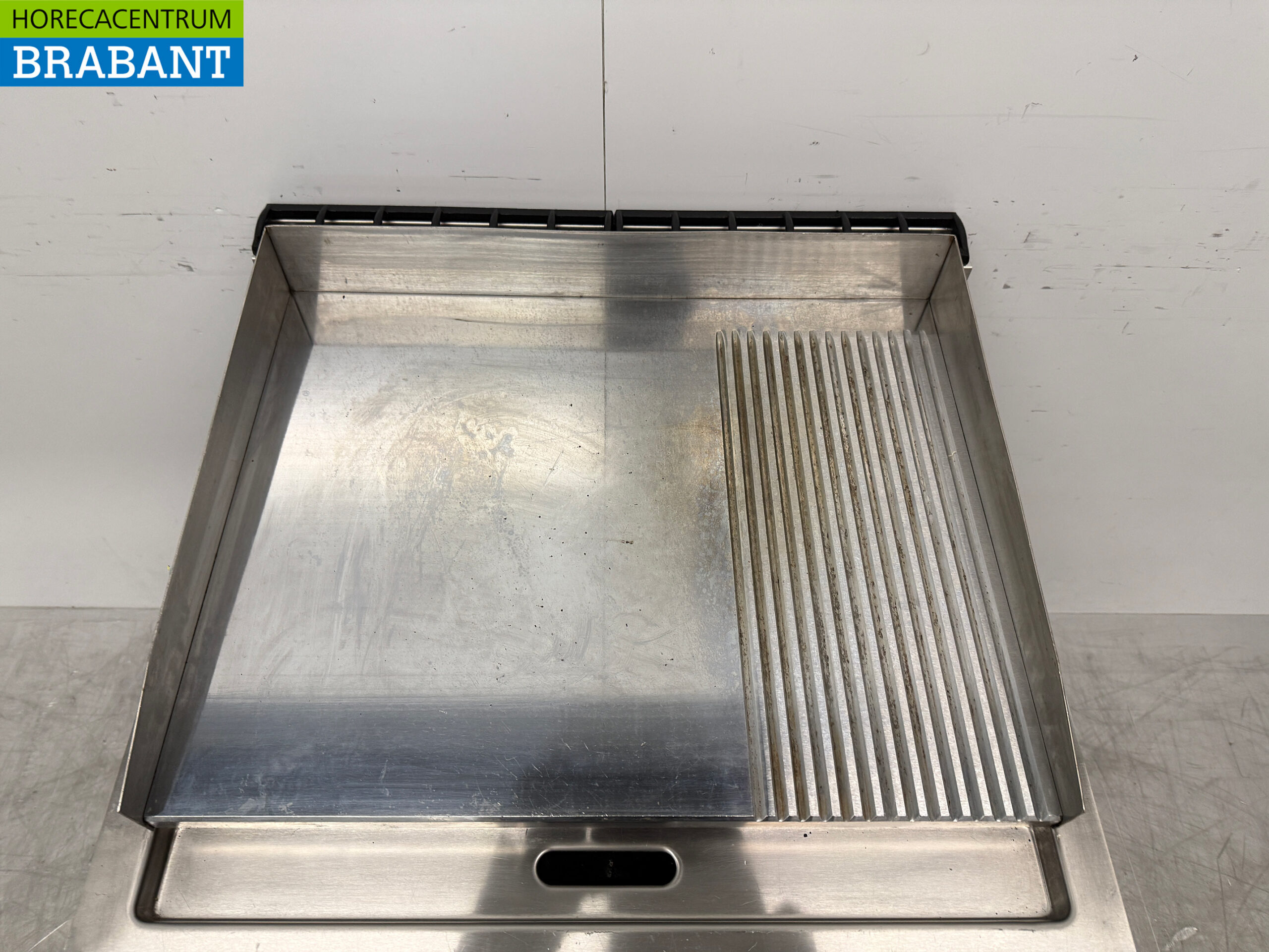 Edelstahl Bon-Line Griddle Chrom 70 cm GAS Catering – Bild 4