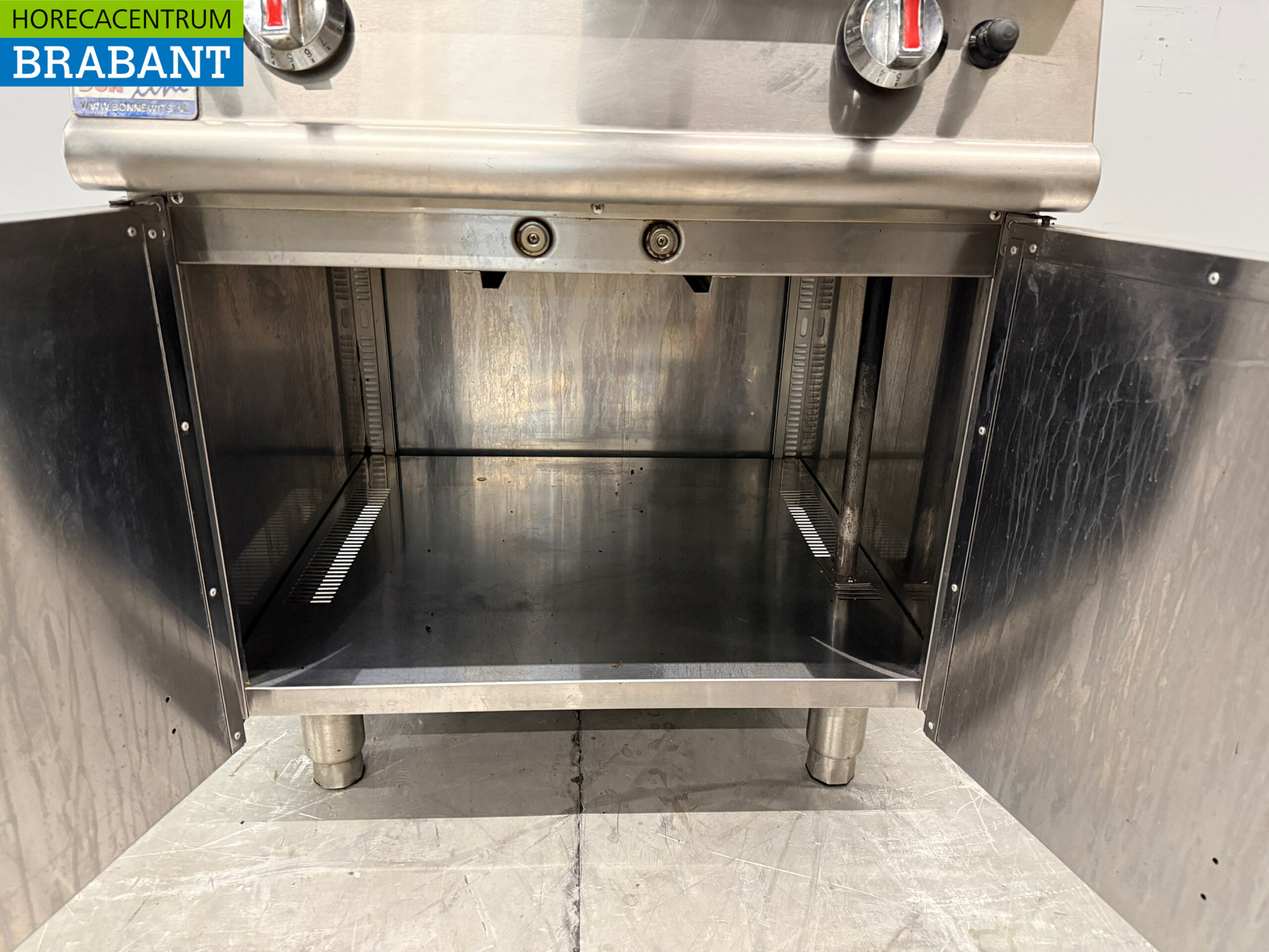 Edelstahl Bon-Line Griddle Chrom 70 cm GAS Catering – Bild 5