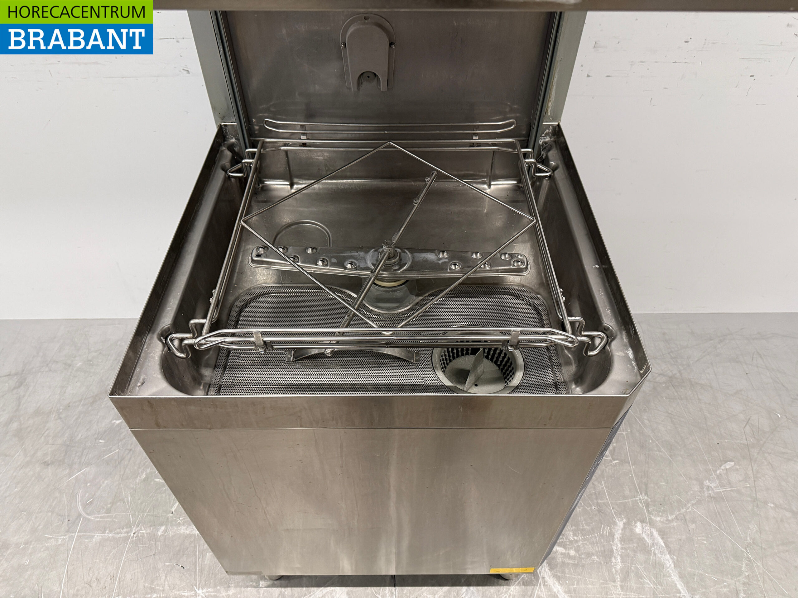 Zanussi HHT8 Durchlaufgeschirrspüler aus Edelstahl mit Ablaufpumpe 400V Horeca – Bild 4