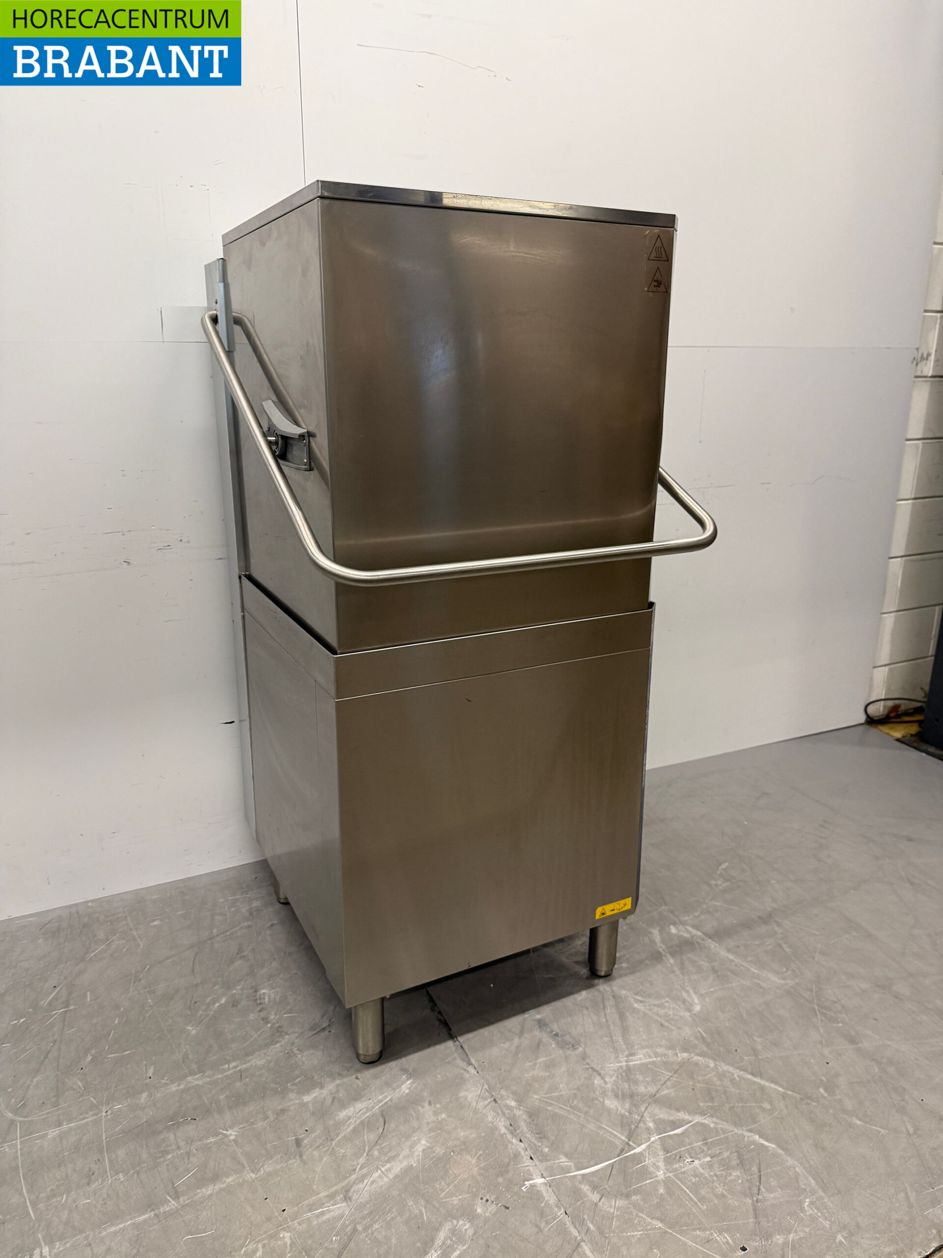 Edelstahl-Geschirrspüler Zanussi HHT8 Sliding 400V Catering – Bild 3