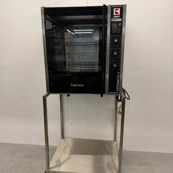 Edelstahl Ubert RT-403 Hähnchengrill 3 Körbe 400V Catering