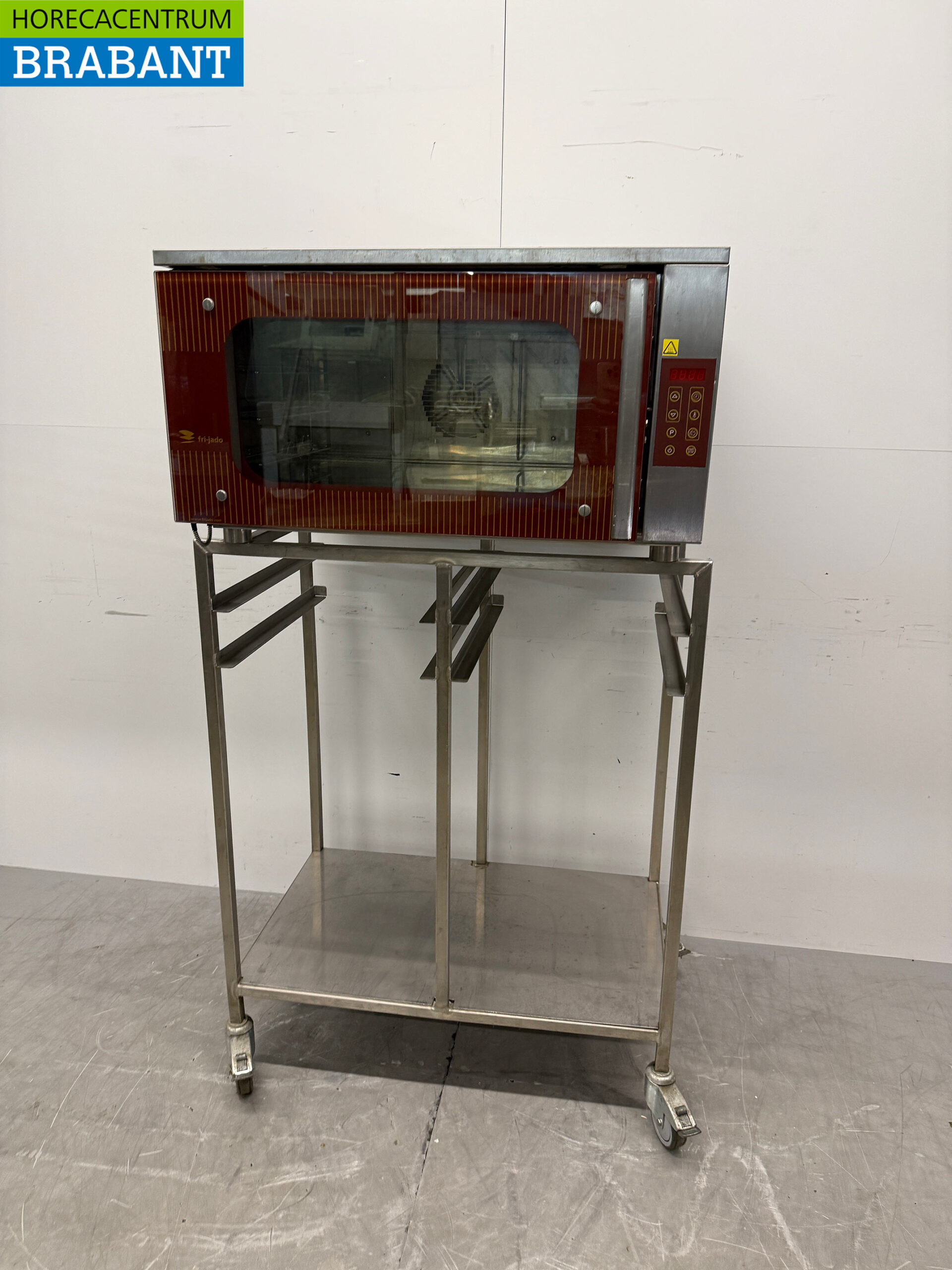 Fri-Jado Heißluftofen aus Edelstahl 3 x 60/40 cm 230V Horeca
