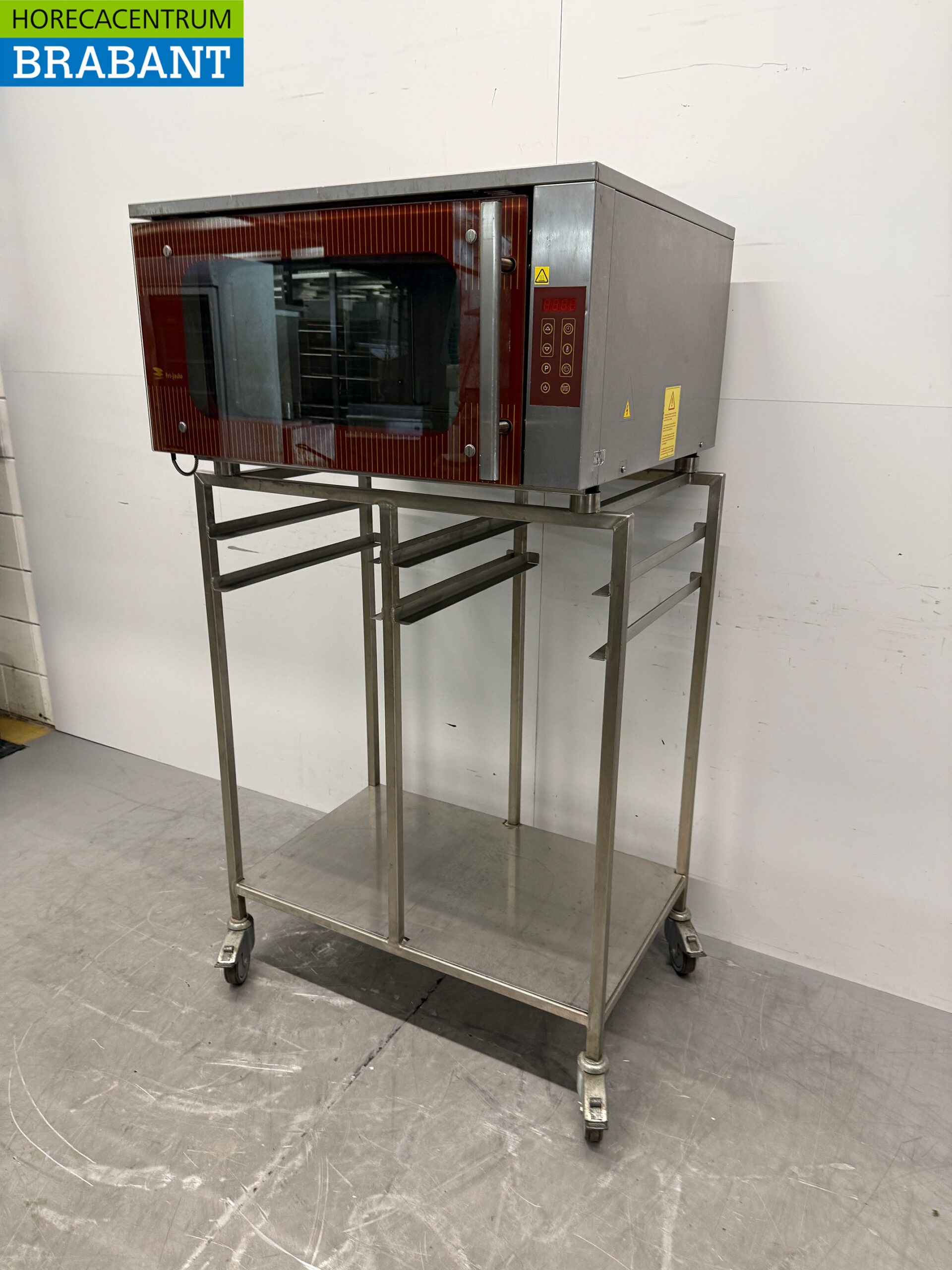 Fri-Jado Heißluftofen aus Edelstahl 3 x 60/40 cm 230V Horeca – Bild 2