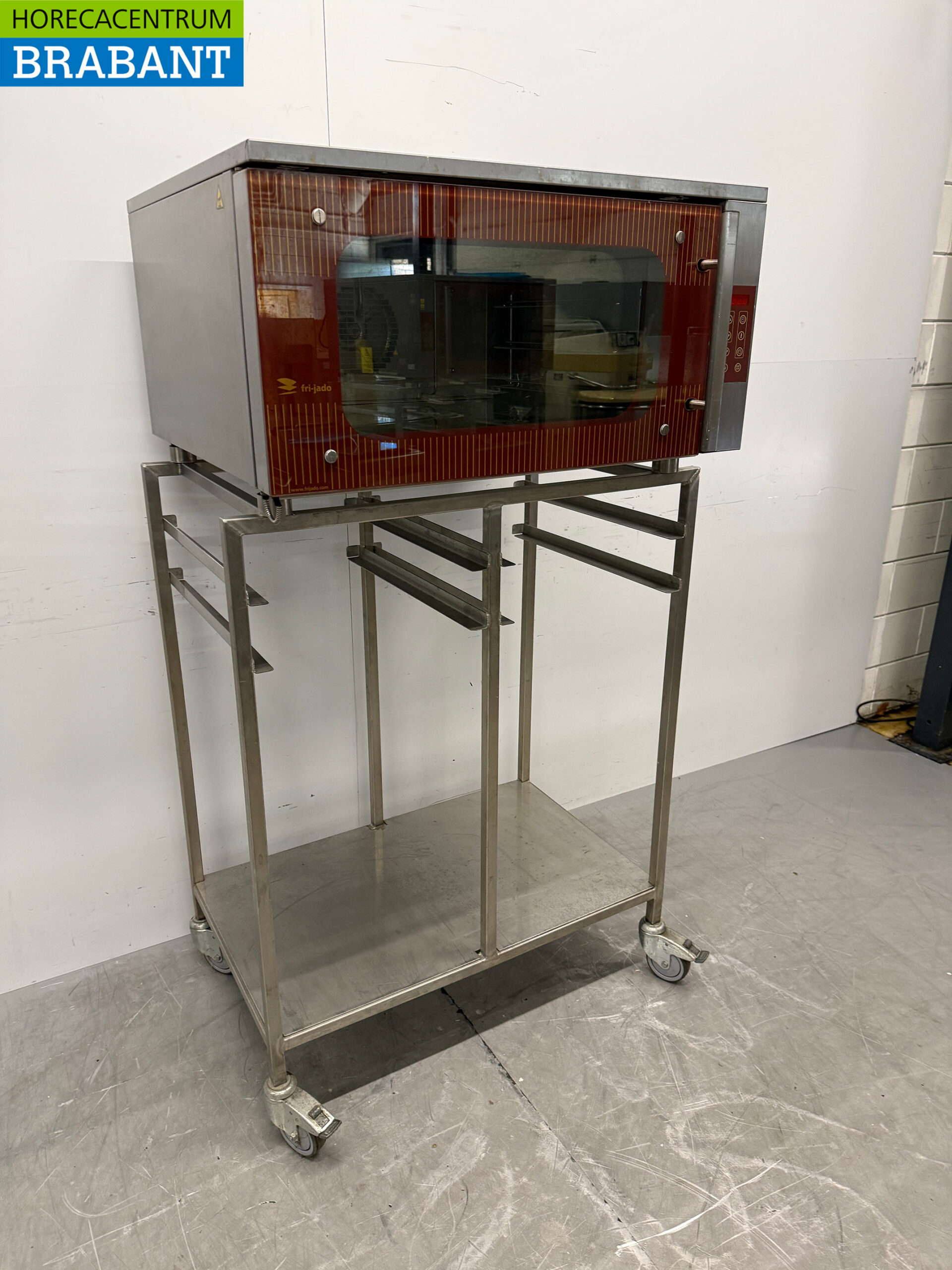 Fri-Jado Heißluftofen aus Edelstahl 3 x 60/40 cm 230V Horeca – Bild 3