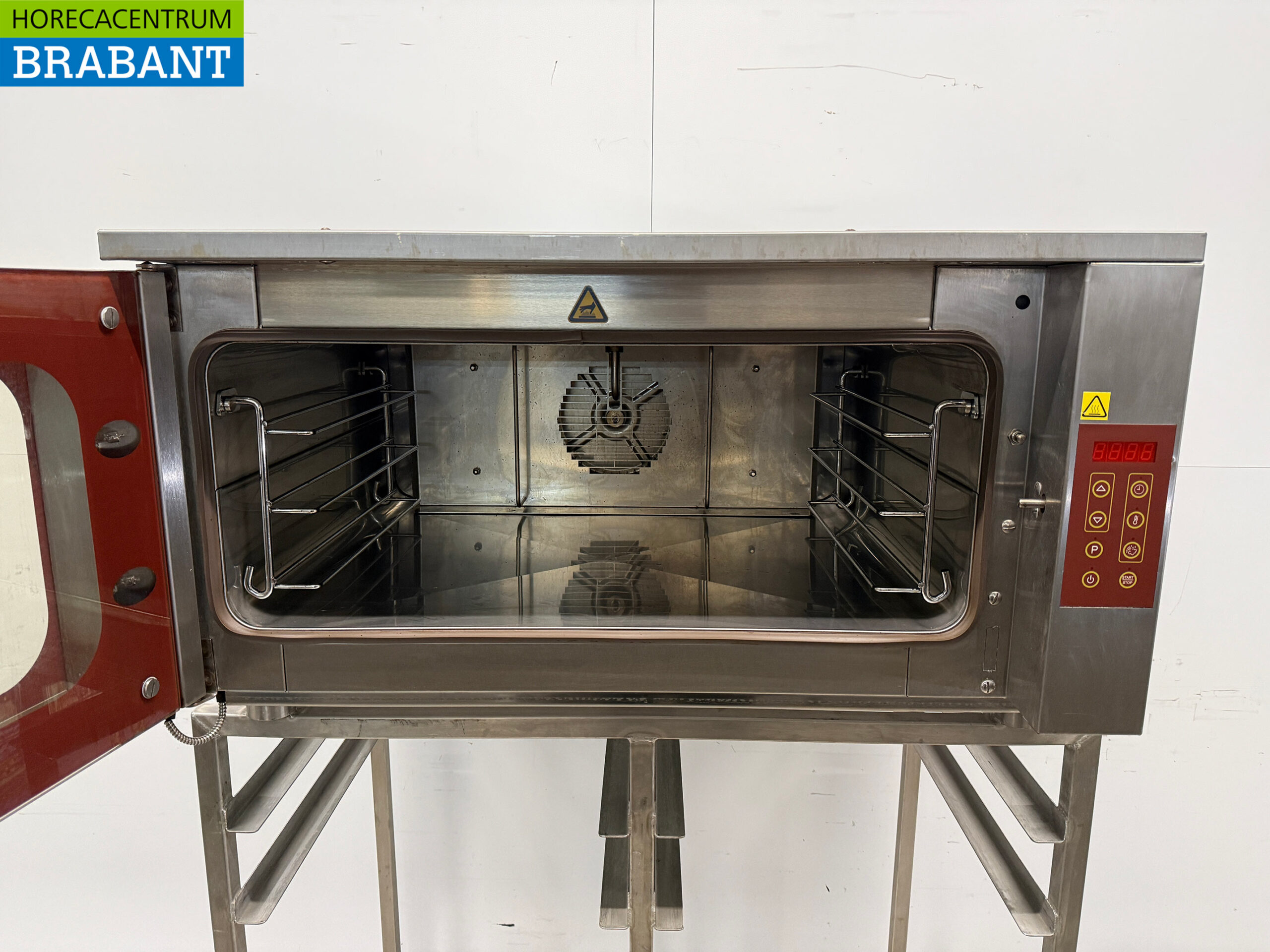 Fri-Jado Heißluftofen aus Edelstahl 3 x 60/40 cm 230V Horeca – Bild 4