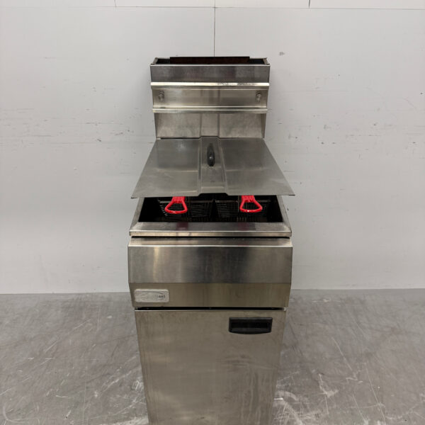 Combisteel Fritteuse aus Edelstahl 21 Liter GAS Catering