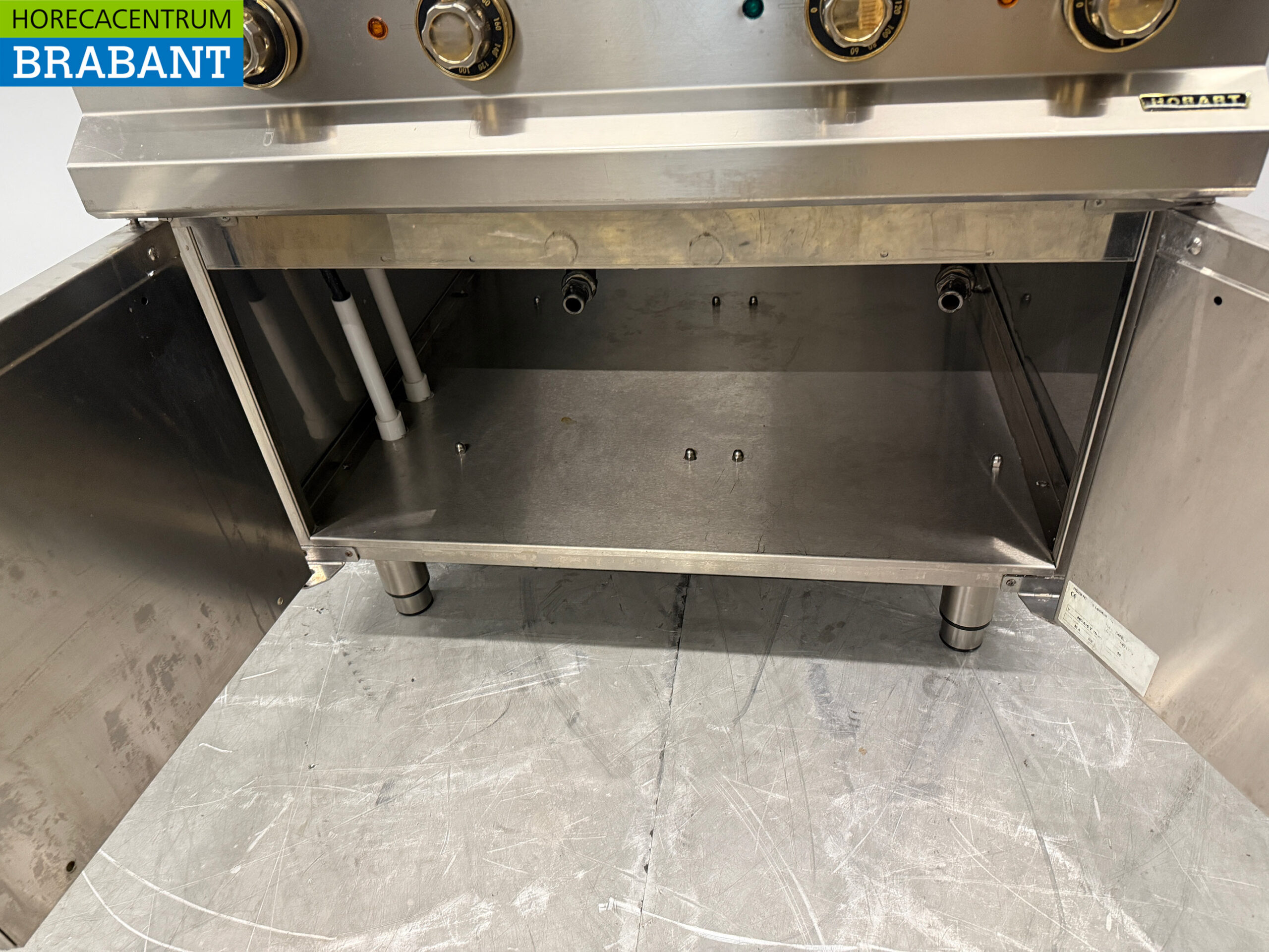 Hobart Doppelfritteuse aus Edelstahl 2 x 18 Liter 2 x 400V Horeca – Bild 5
