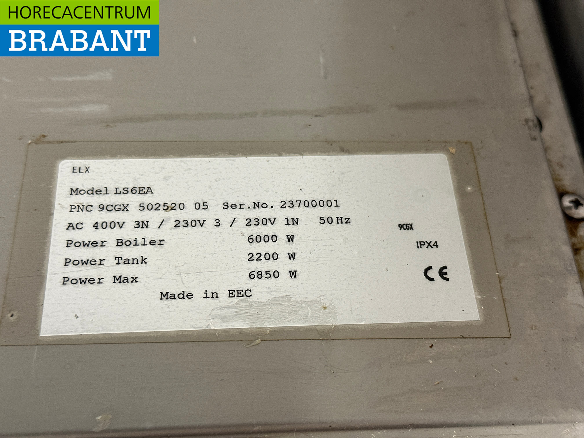 Zanussi LS6EA Geschirrspüler aus Edelstahl 400V Horeca – Bild 6