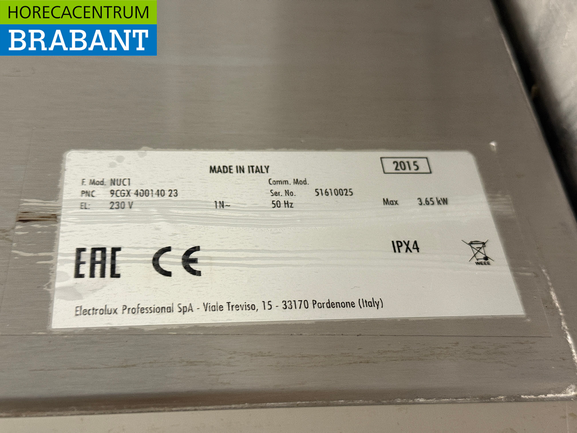 Zanussi NUC1 Geschirrspüler aus Edelstahl 230V Catering – Bild 6
