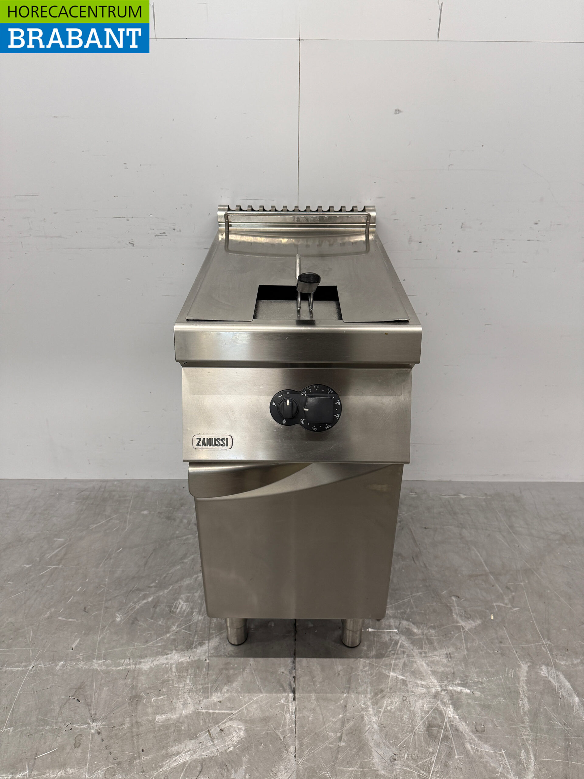 Edelstahl Zanussi Fritteuse 14 Liter GAS Catering
