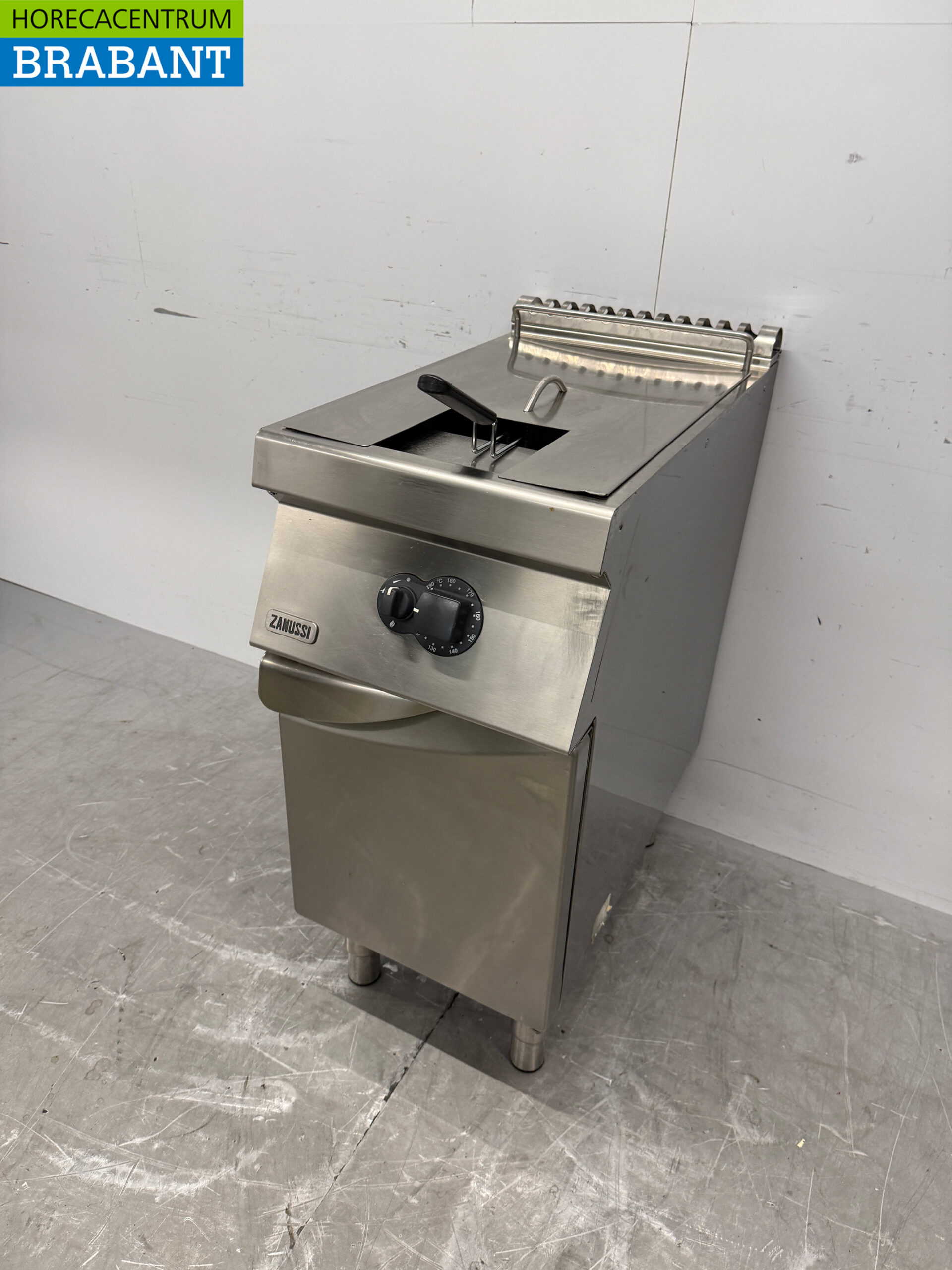 Edelstahl Zanussi Fritteuse 14 Liter GAS Catering – Bild 2