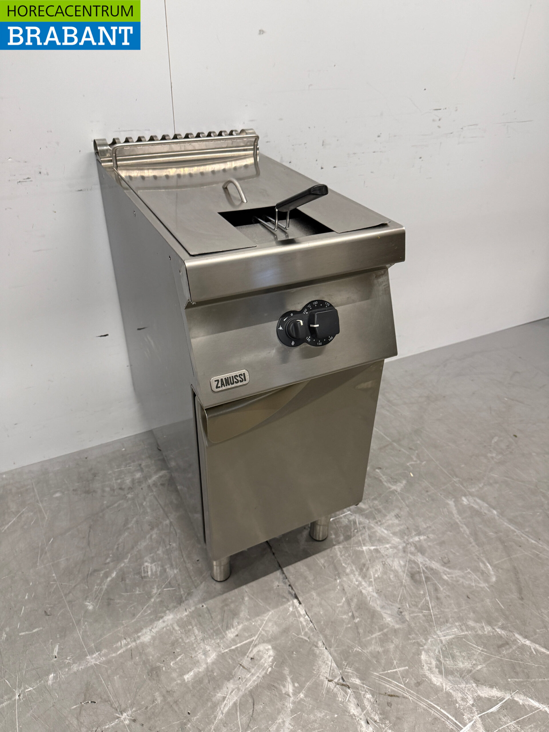 Edelstahl Zanussi Fritteuse 14 Liter GAS Catering – Bild 3