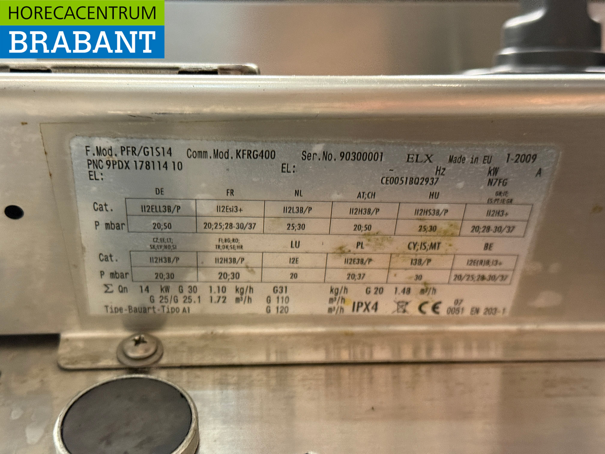 Edelstahl Zanussi Fritteuse 14 Liter GAS Catering – Bild 6