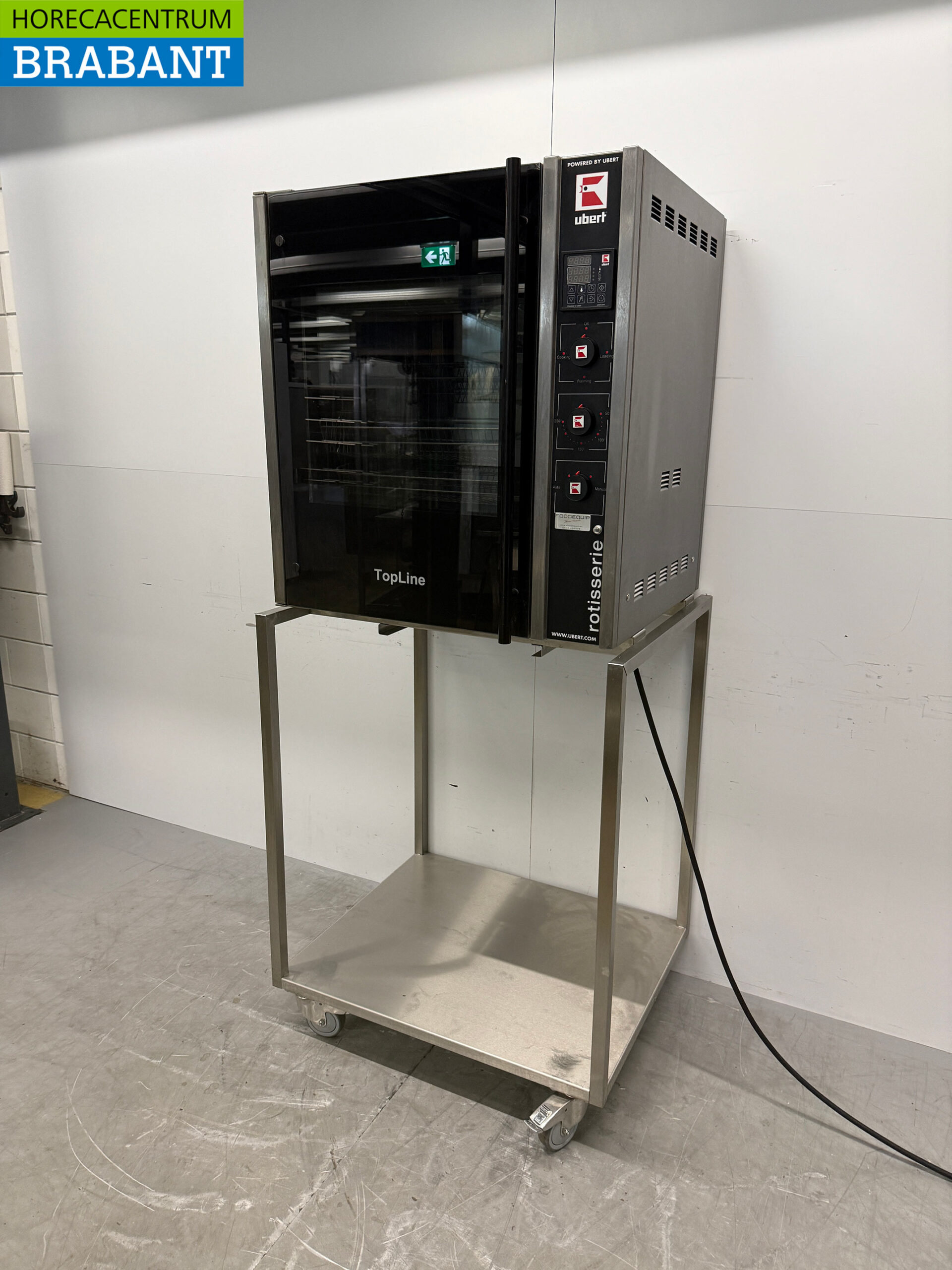 Edelstahl Ubert RT-403 Hähnchengrill Grill 6 Körbe 400V Catering – Bild 2