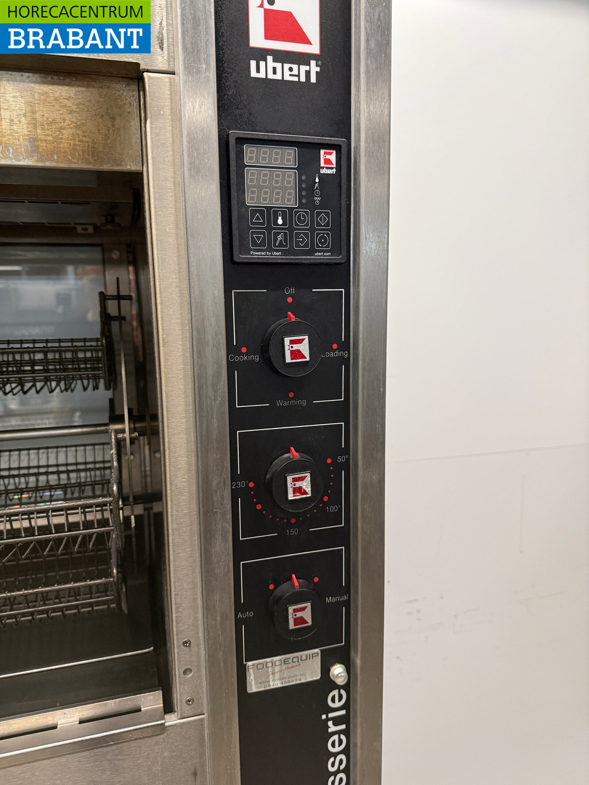 Edelstahl Ubert RT-403 Hähnchengrill Grill 6 Körbe 400V Catering – Bild 5