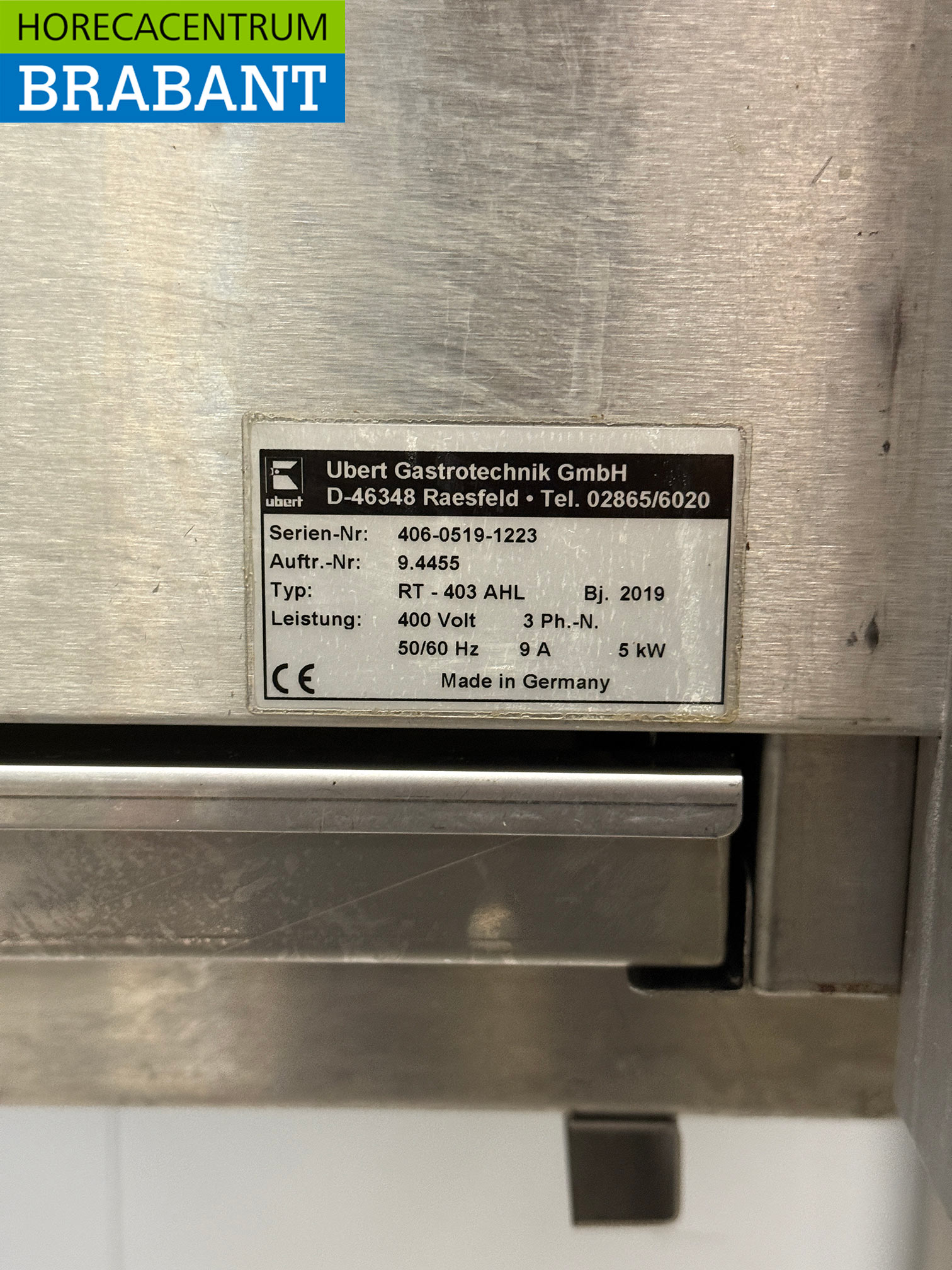 Edelstahl Ubert RT-403 Hähnchengrill Grill 6 Körbe 400V Catering – Bild 6