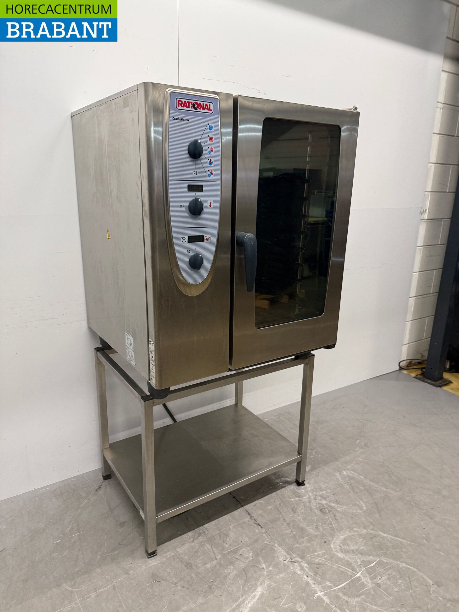 Rostfreier Stahl Rational MCM 101 Combimaster 10 x 1/1 GN 400V Horeca – Bild 3