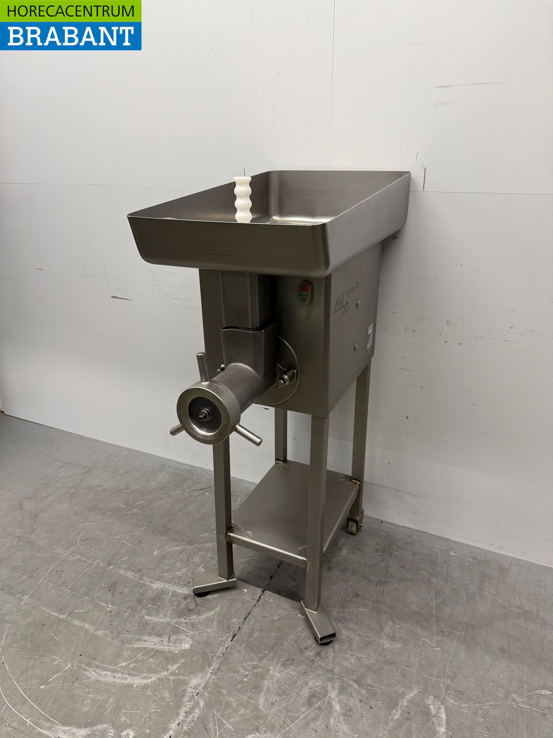 Edelstahl MADO Optimo 32 Fleischwolf Fleischwolf 400V Metzgerei – Bild 2