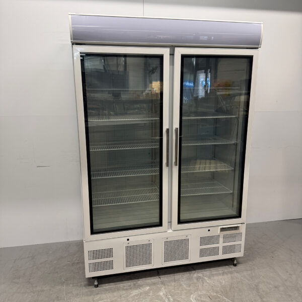 Polar Glastür-Gefrierschrank Gefrierschrank mit Glastüren 920 Liter 230V Horeca