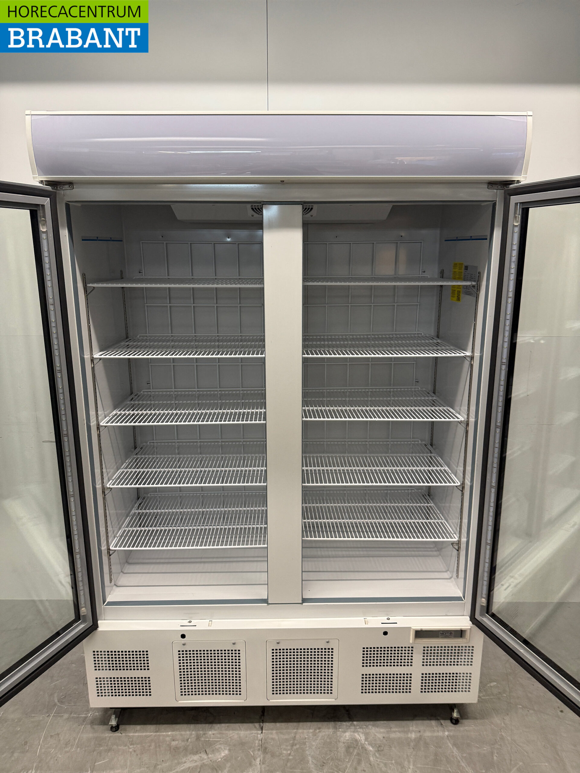 Polar Glastür-Gefrierschrank Gefrierschrank mit Glastüren 920 Liter 230V Horeca – Bild 4