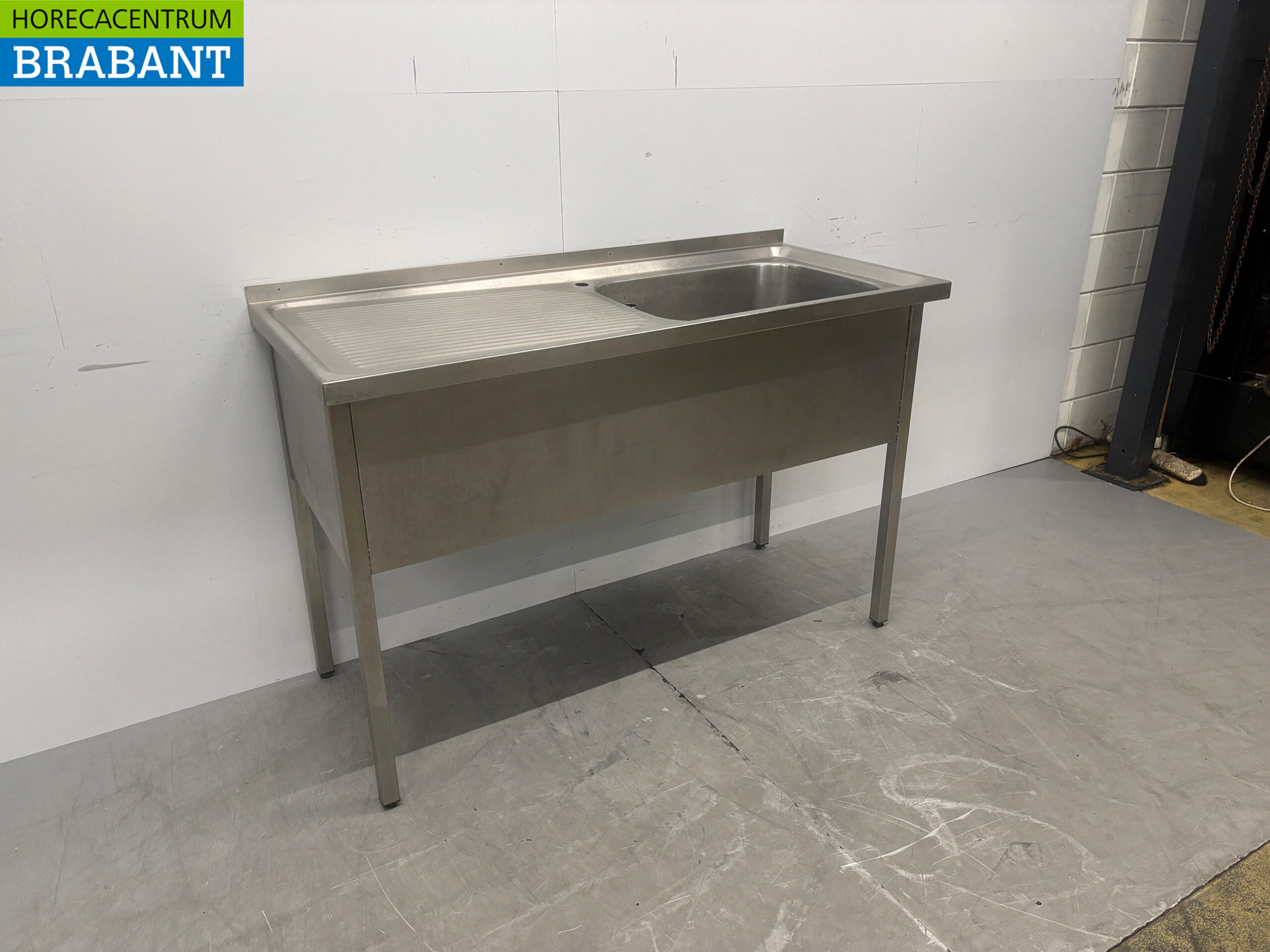 Edelstahl Franke Spüle Tischspüle 140 x 60 x 90 Horeca – Bild 3