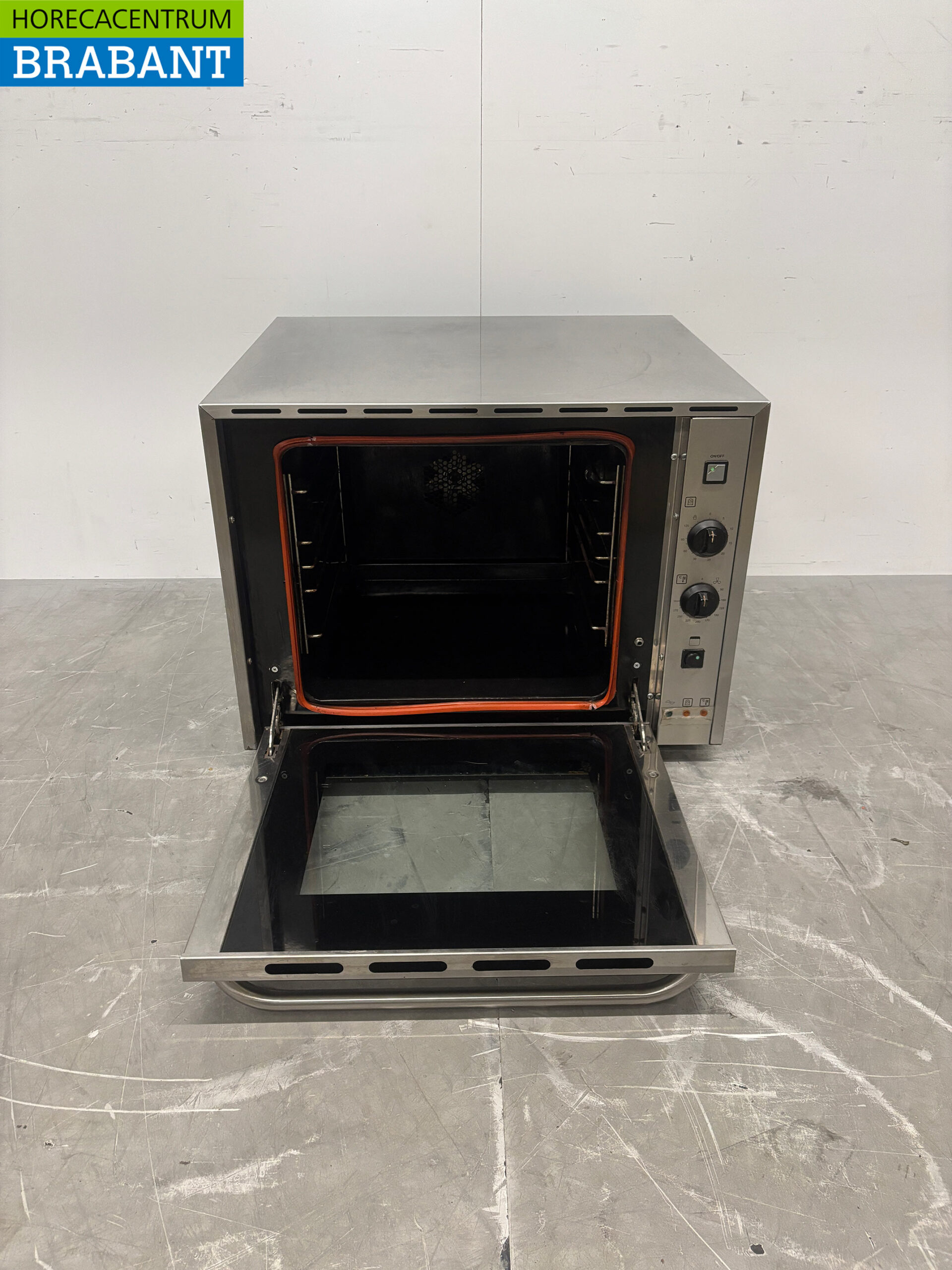 Edelstahl Select Cuisine Heißluftofen mit Grillfunktion 4 x 43/34 cm 230V Horeca – Bild 4