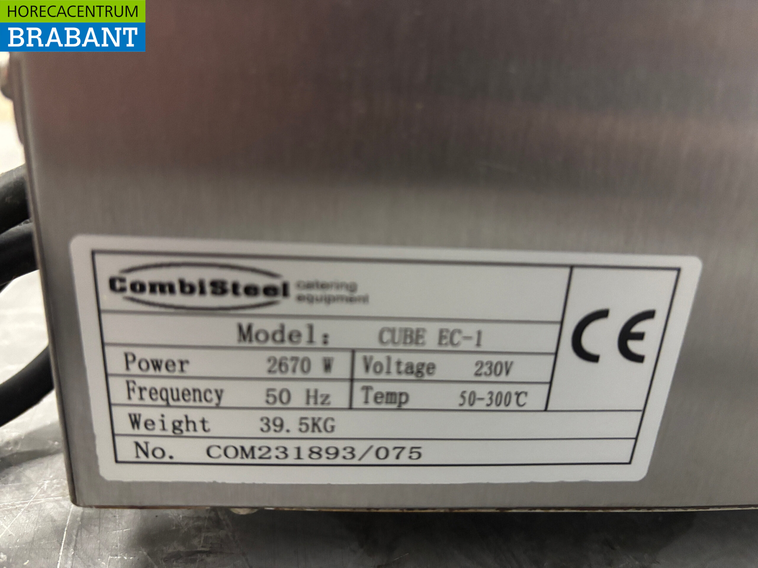 Combisteel Heißluftofen aus Edelstahl 4 x 43,5/31,5 cm 230V Horeca – Bild 5