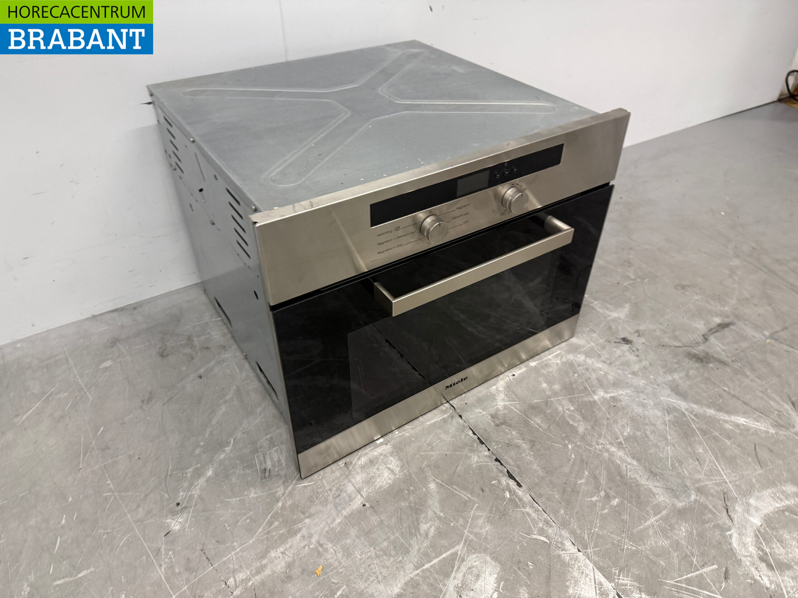 Miele Einbau-Kombi-Mikrowelle aus Edelstahl mit Grill 230V Horeca – Bild 3