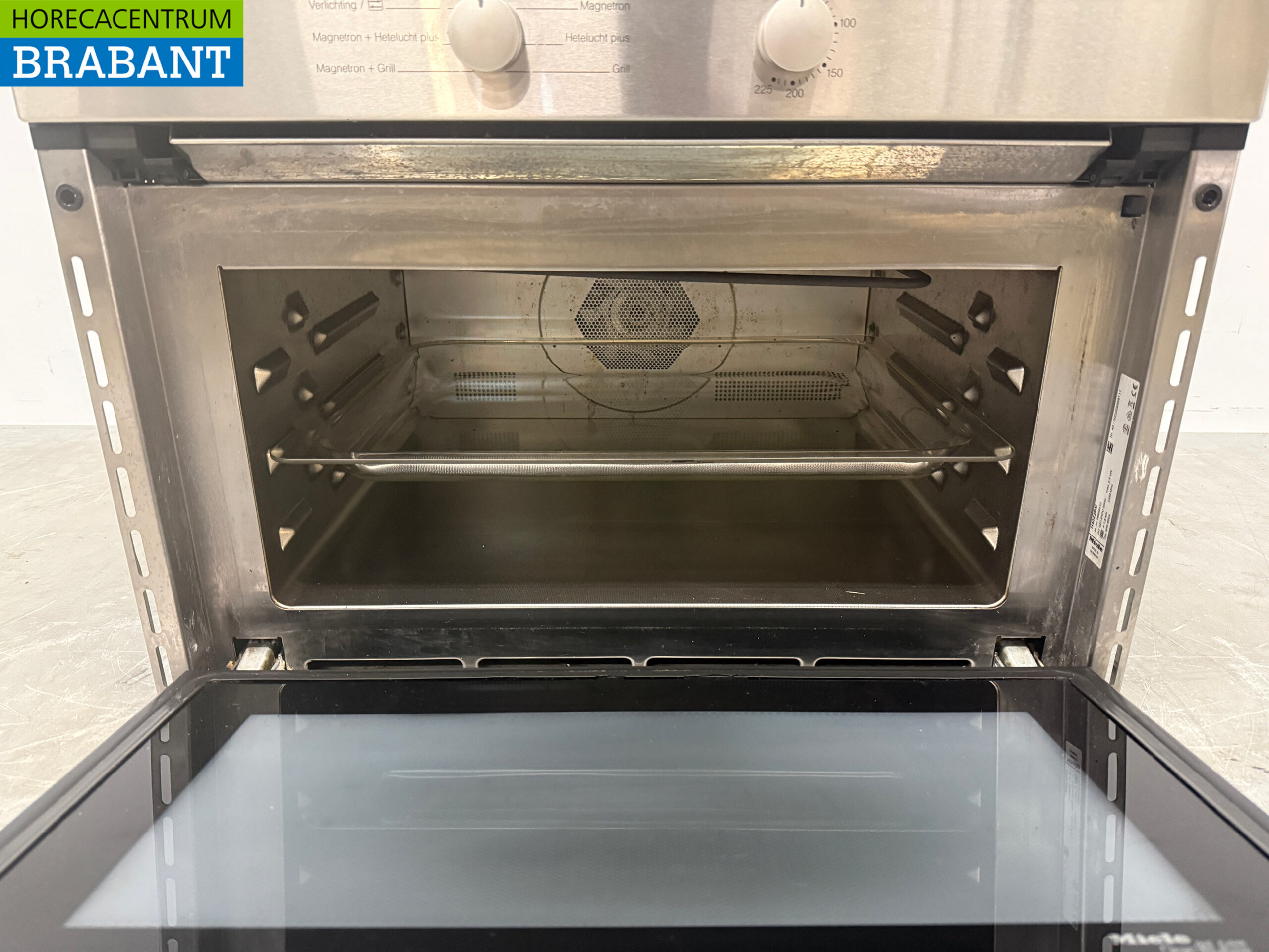 Miele Einbau-Kombi-Mikrowelle aus Edelstahl mit Grill 230V Horeca – Bild 4