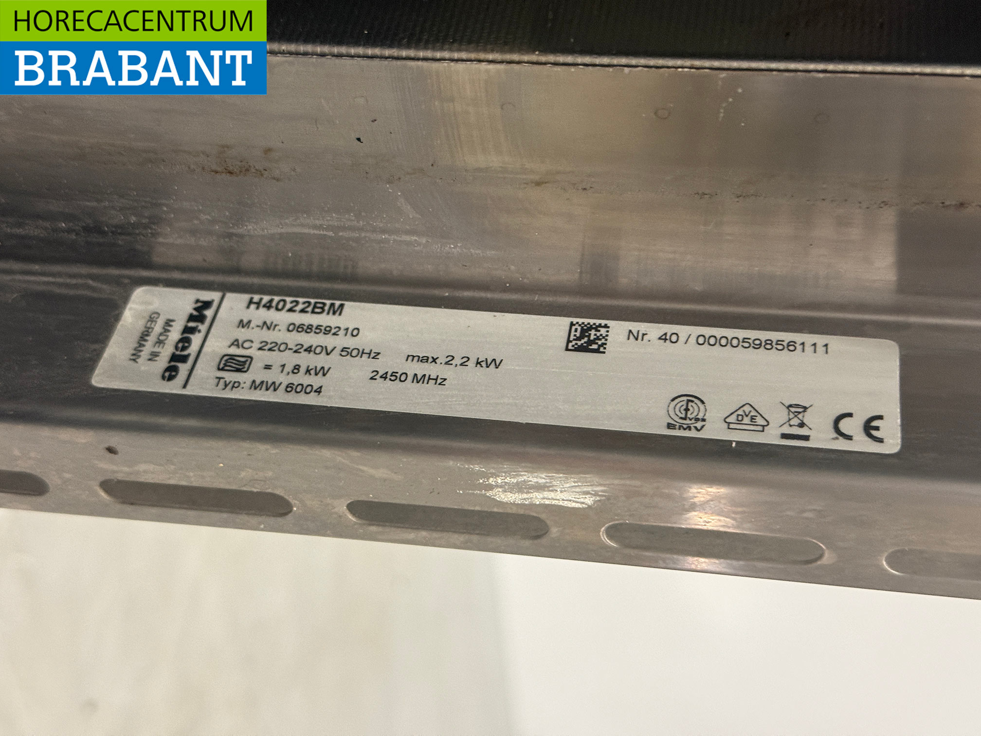 Miele Einbau-Kombi-Mikrowelle aus Edelstahl mit Grill 230V Horeca – Bild 5