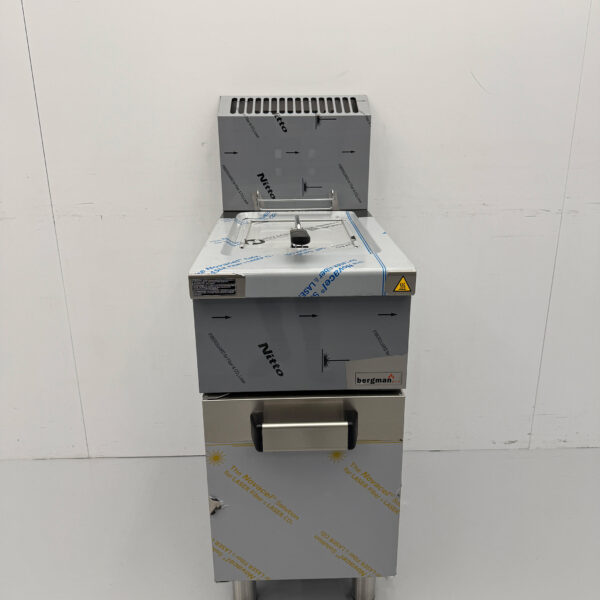 MBM Edelstahl Friteuse 14 Liter 13 kW GAS Catering
