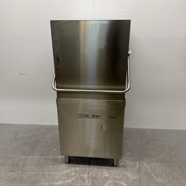 Walo Durchschubspülmaschine aus Edelstahl mit Ablaufpumpe 400V Horeca