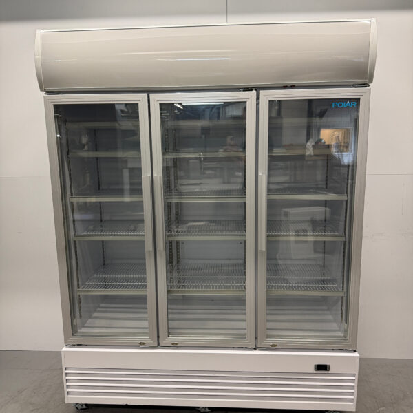 Polar Mobile 3 Glastür-Kühlschrank 1300 Liter 230V Horeca